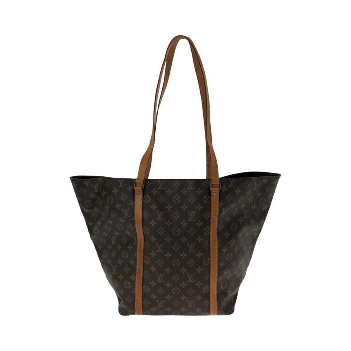 Louis Vuitton Louis Vuitton Sac Shopping Monogram 2Way Bag Canvas Tote Bag M51108 in Brown, Women's