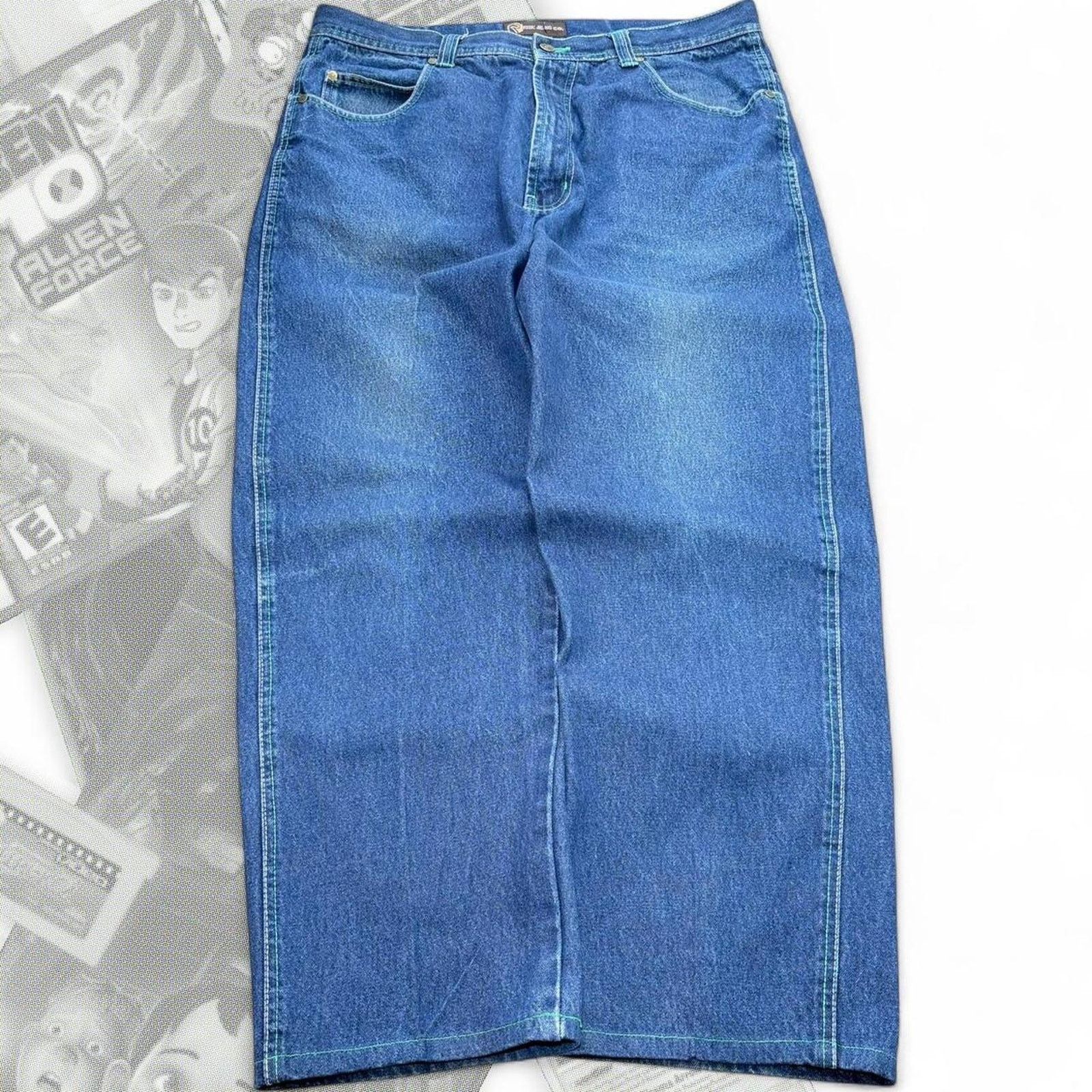 Nike Vintage y2k risk co jeans Size US 38 / EU 54 - 1 Thumbnail
