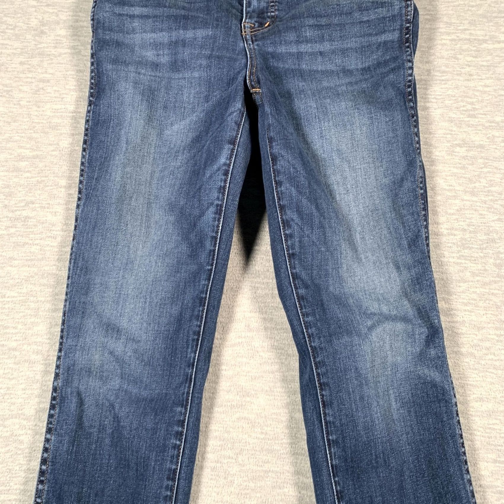 Madewell Madewell Jeans Womens 27 Medium Wash Blue 10-Inch High-Rise Skinny Denim Size 27" / US 4 / IT 40 - 4 Thumbnail