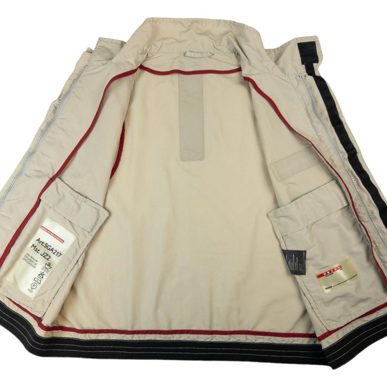 Prada Vintage Prada Luna Rossa Sport Zip Up Gilet Size L Size US L / EU 52-54 / 3 - 4 Thumbnail