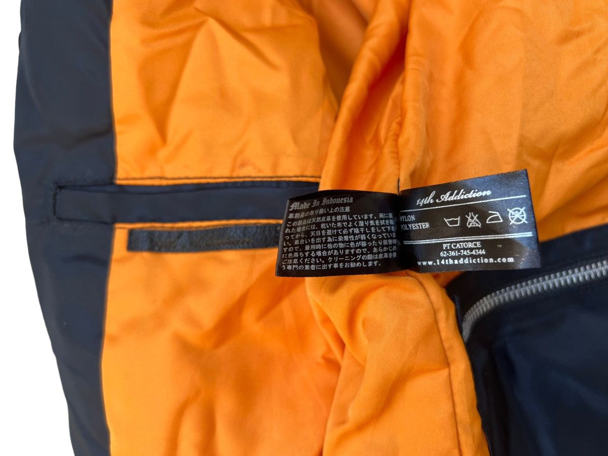 14th Addiction 14th Addiction Distress Sheep skin Hybrid Leather Jacket Size US M / EU 48-50 / 2 - 25 Thumbnail