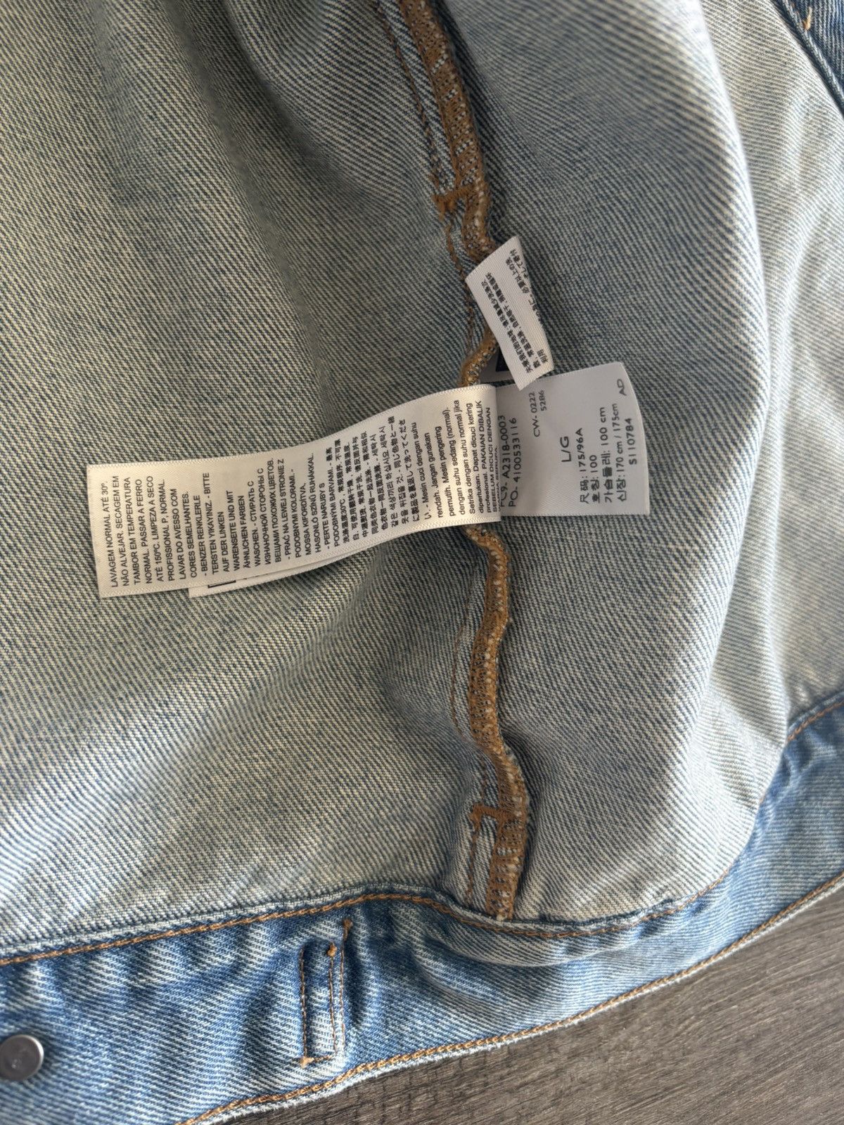 DENIM TEARS Denim Tears x Levi’s Jean Jacket Original drop Size US L / EU 52-54 / 3 - 5 Thumbnail