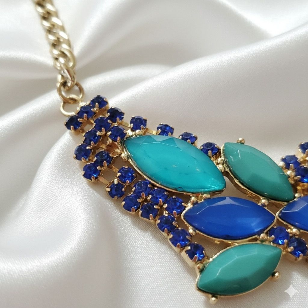 Other Best of Everything 16-18" Necklace Turquoise Teal Blue Cry Size ONE SIZE - 7 Thumbnail