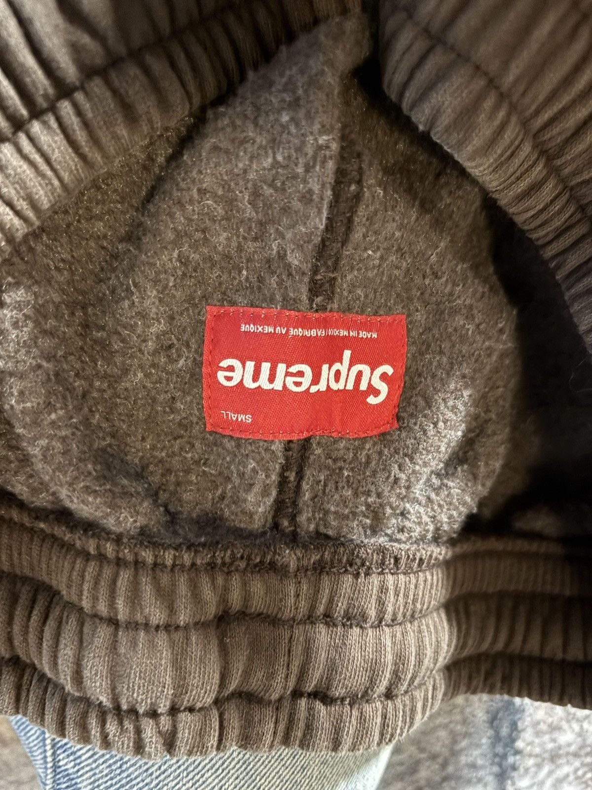 Supreme Brown Supreme jogging set Size US S / EU 44-46 / 1 - 4 Thumbnail