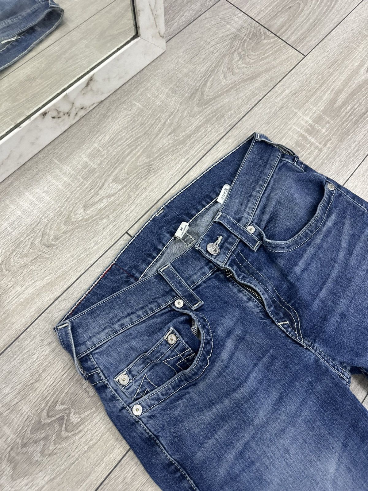 True Religion True Religion Vintage Japanese Style Flared Y2K Jeans Size US 34 / EU 50 - 5 Thumbnail