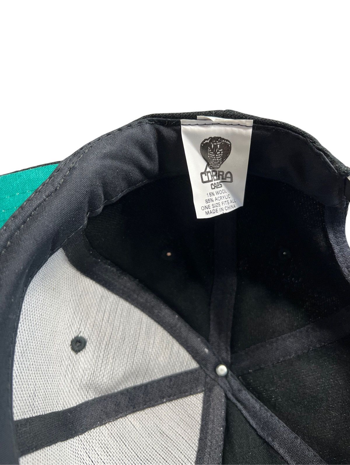 Vintage North Side Old English Snapback Hat Vintage Wool Blend Rap Size ONE SIZE - 7 Thumbnail