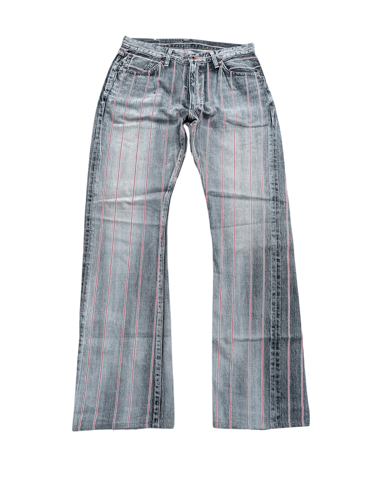 Edwin × Vintage Vintage Rare 🔥 FLARED Edwin 13oz Grand Blue Selvedge Denim Size US 30 / EU 46 - 6 Thumbnail
