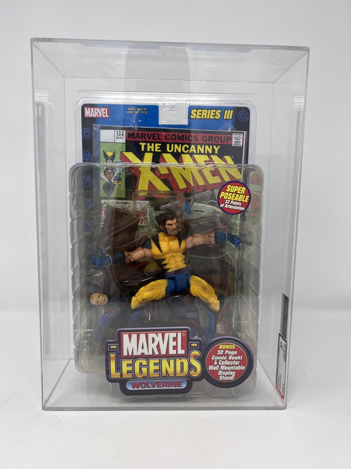 Other Wolverine Unmasked AFA 85 Marvel Legends graded ToyBiz Size ONE SIZE - 1 Thumbnail