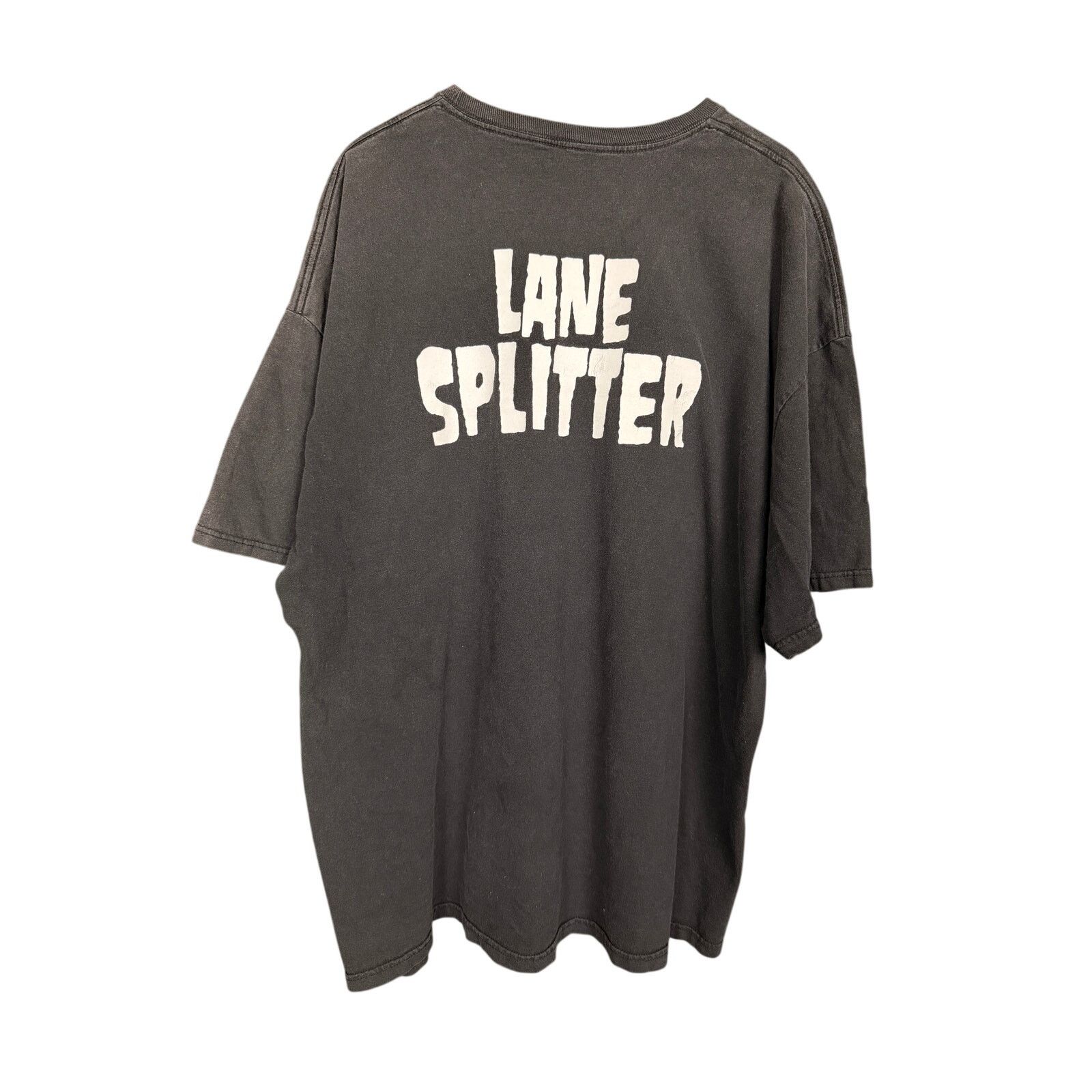 Gildan Lane Splitter Biker Motorcycle Coffin Skeleton T-Shirt 3XL Size US XXL / EU 58 / 5 - 3 Thumbnail