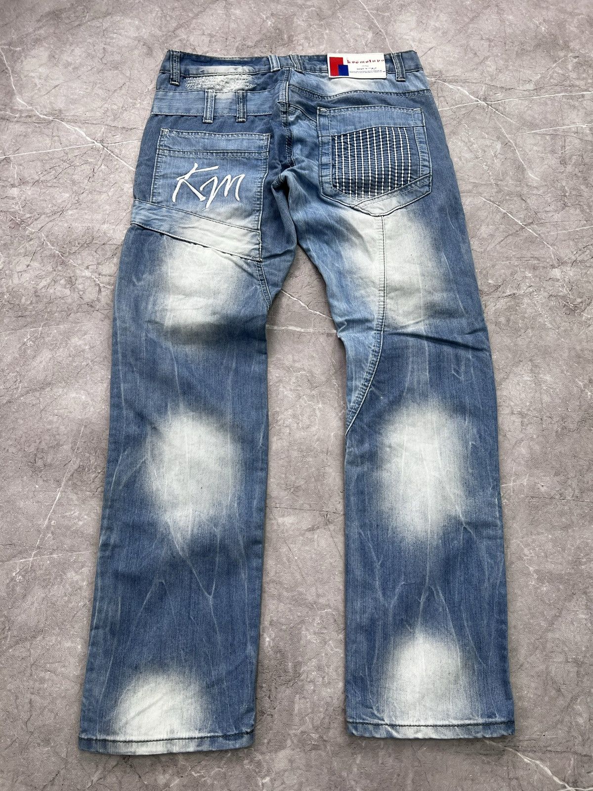 Japanese Brand × Vintage VINTAGE WASHED DIESEL DECONSTRUCTED Y2K CARGO PANTS JEANS Size US 32 / EU 48 - 9 Thumbnail