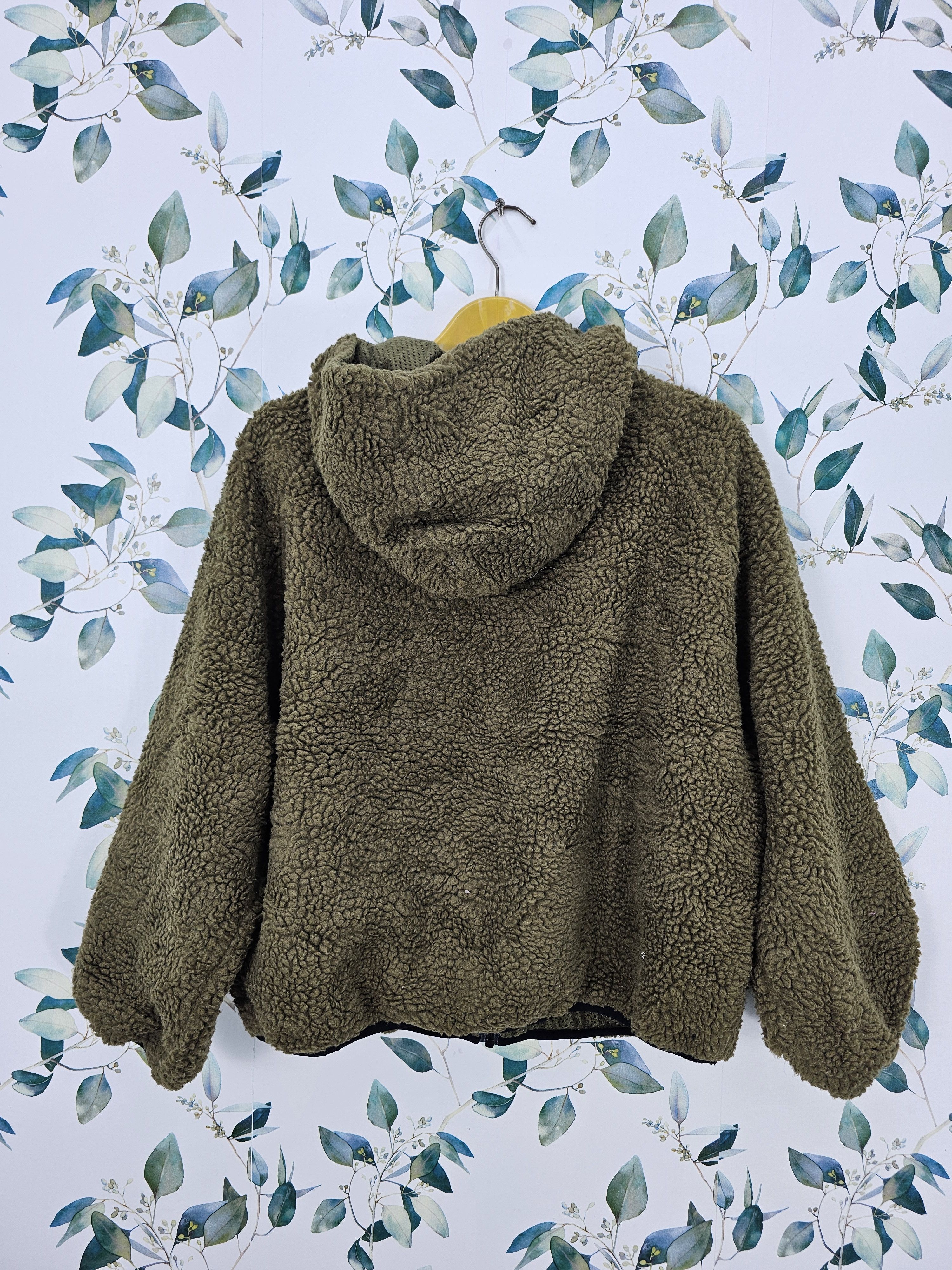 Other Vintage First Down Sherpa Fleece Hiking Hunting Jacket J0100 Size US L / EU 52-54 / 3 - 6 Thumbnail