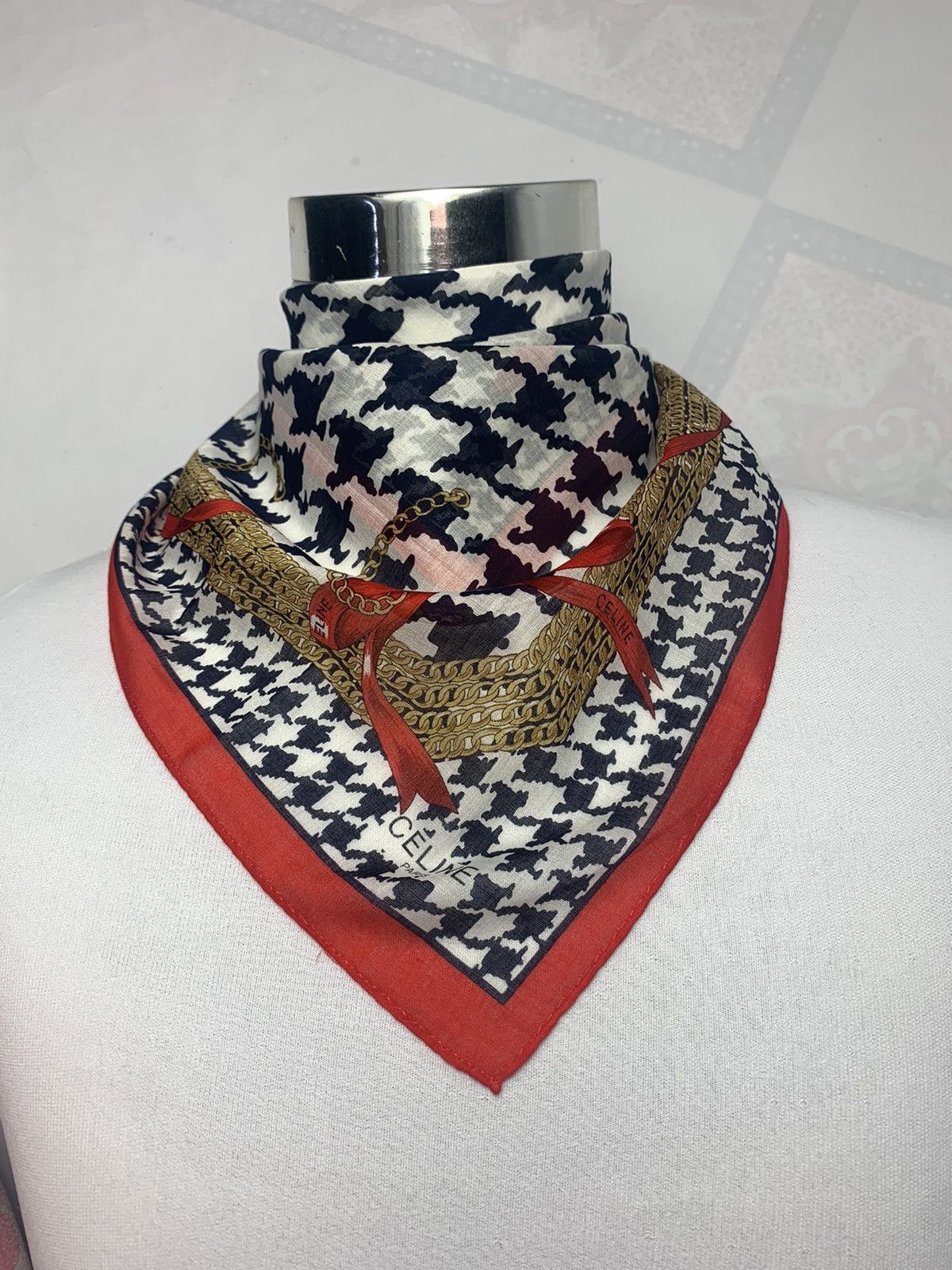 Celine Celine Handkerchief / Neckerchief / Bandana Size ONE SIZE - 1 Thumbnail