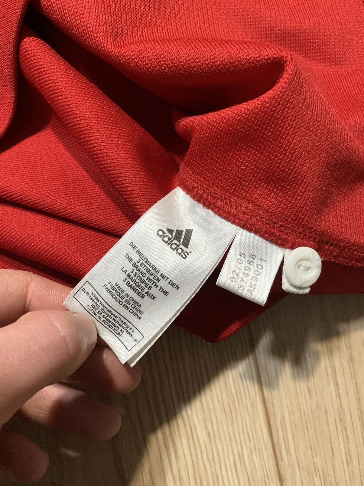 Adidas 2005 Adidas NEW Zealand Tour ZURICH Rugby Union Jersey Size US L / EU 52-54 / 3 - 10 Thumbnail