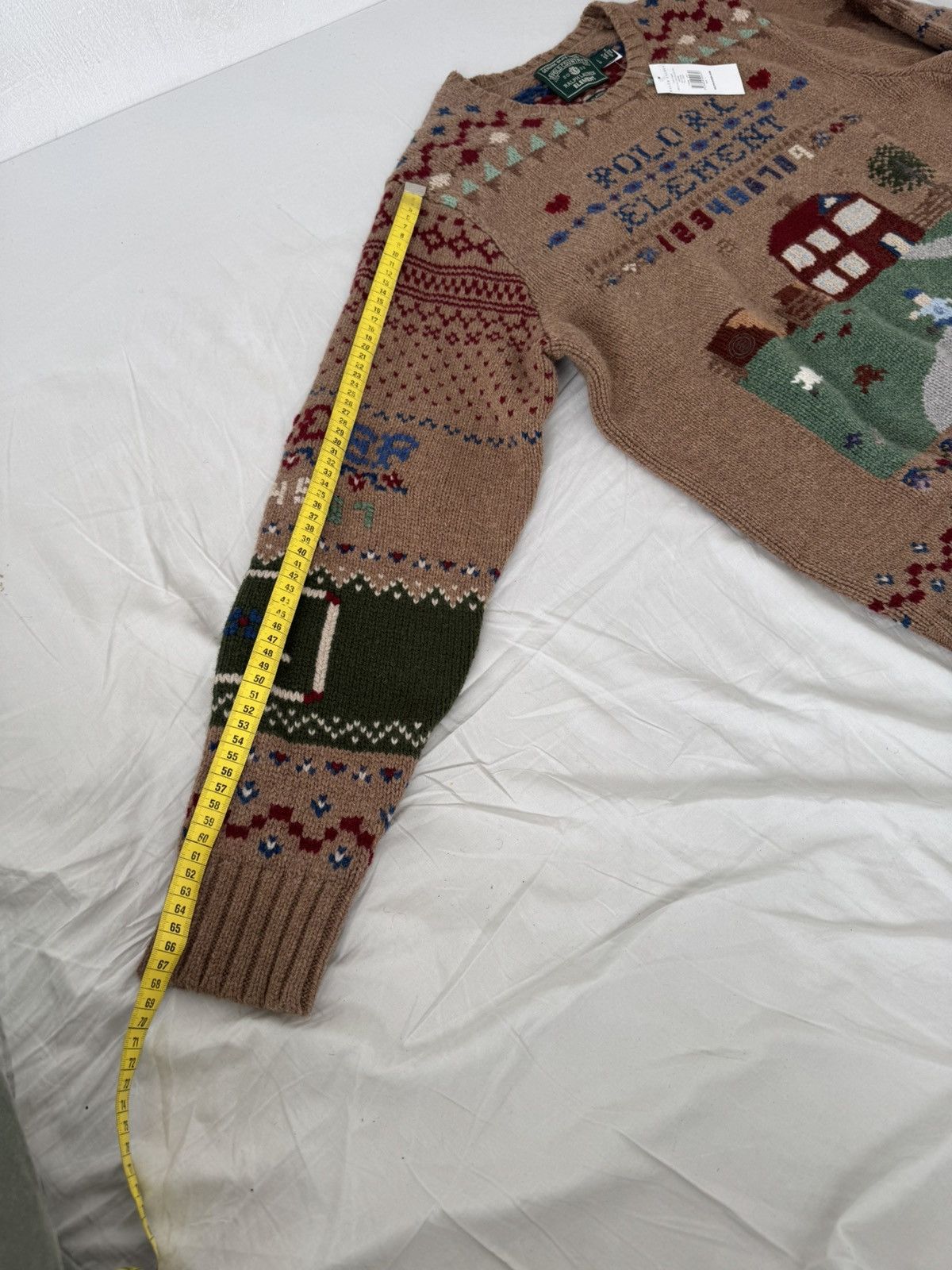 Ralph Lauren Ralph Lauren X Element skateboarding wool knitted sweater Size US L / EU 52-54 / 3 - 10 Thumbnail