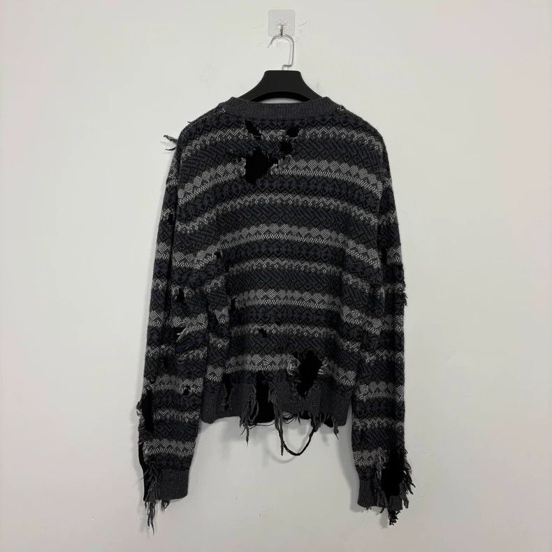 Balenciaga Balenciaga Crown ears of wheat destroy sweaters Size US L / EU 52-54 / 3 - 2 Thumbnail