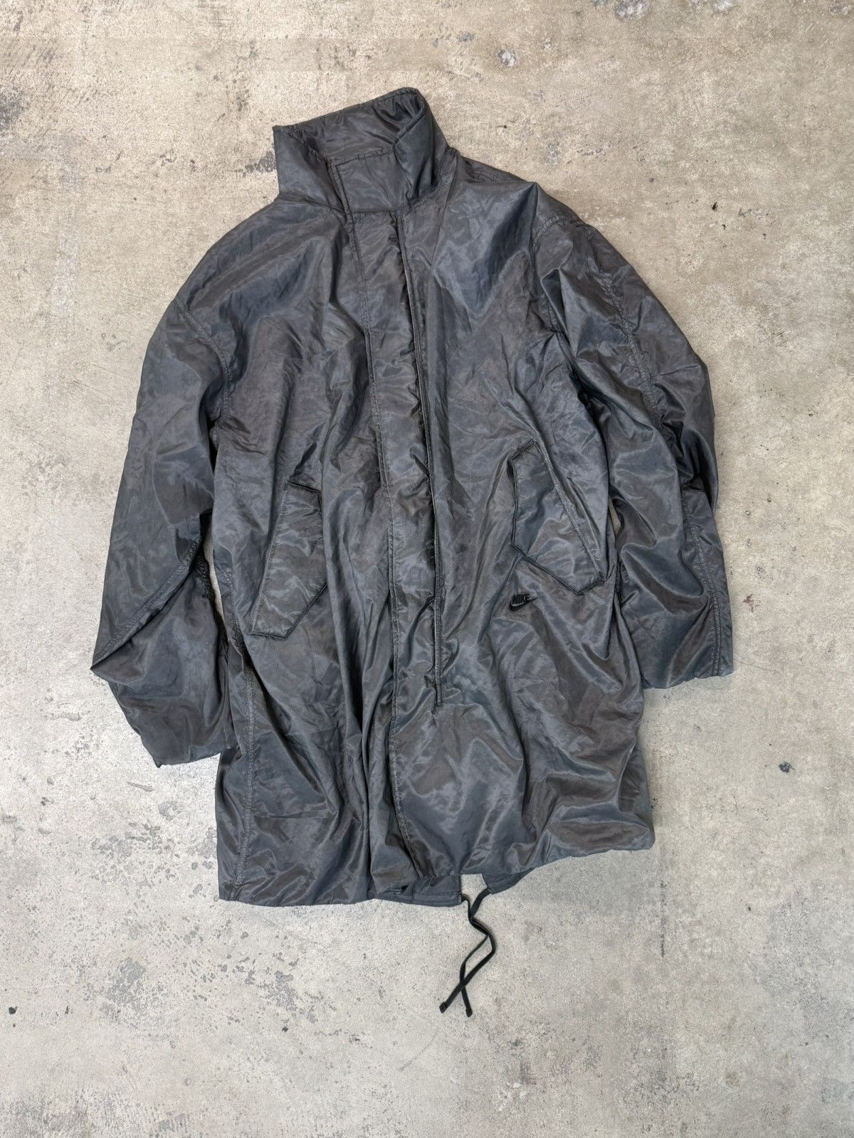 Nike Nike Oil Washed Parka Jacket Size US L / EU 52-54 / 3 - 1 Thumbnail
