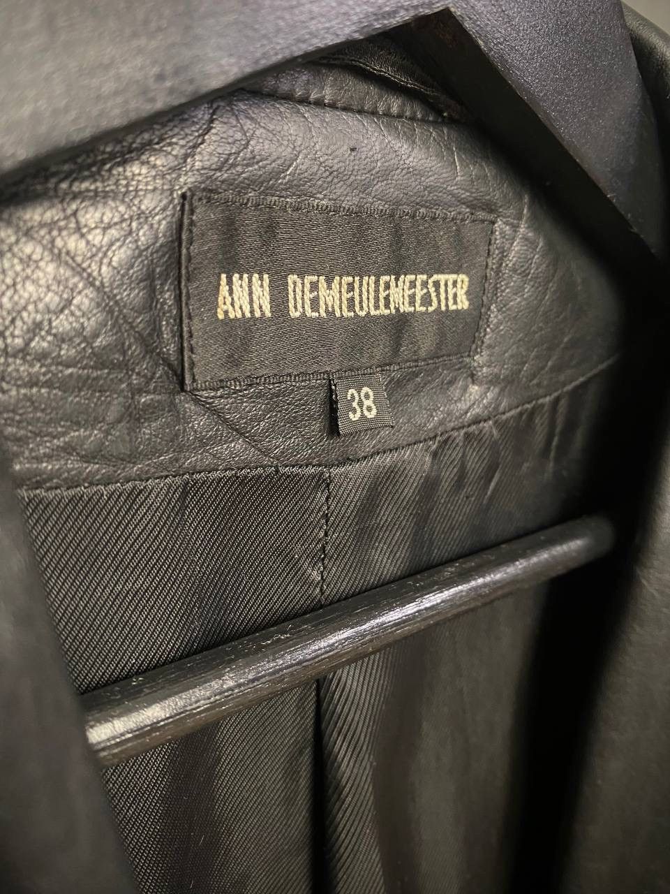 Ann Demeulemeester Leather jacket Size S / US 4 / IT 40 - 5 Thumbnail