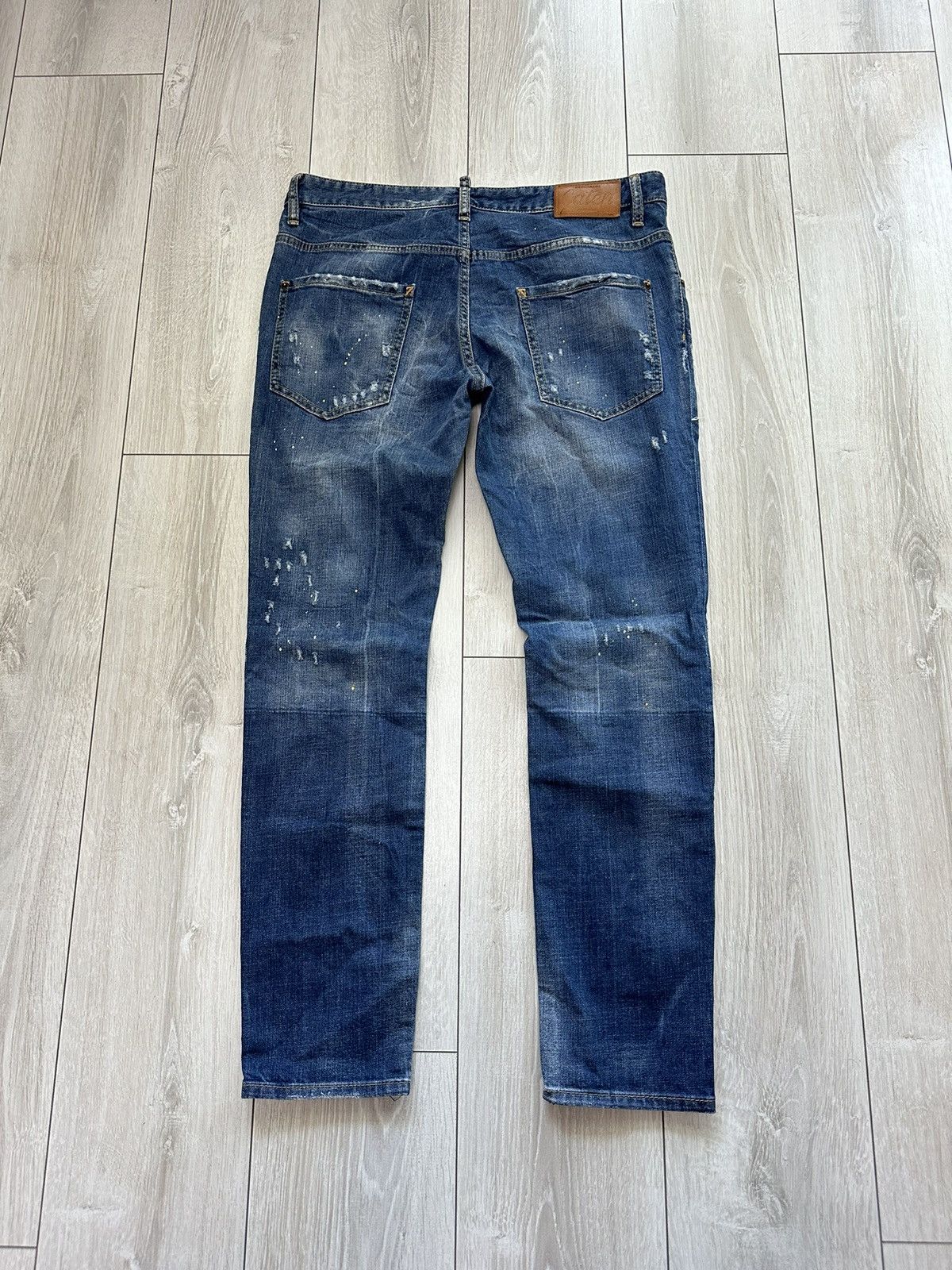 Dsquared2 Dsquared2 Skater Distressed Denim Jeans Pants (A034) Size US 34 / EU 50 - 14 Thumbnail