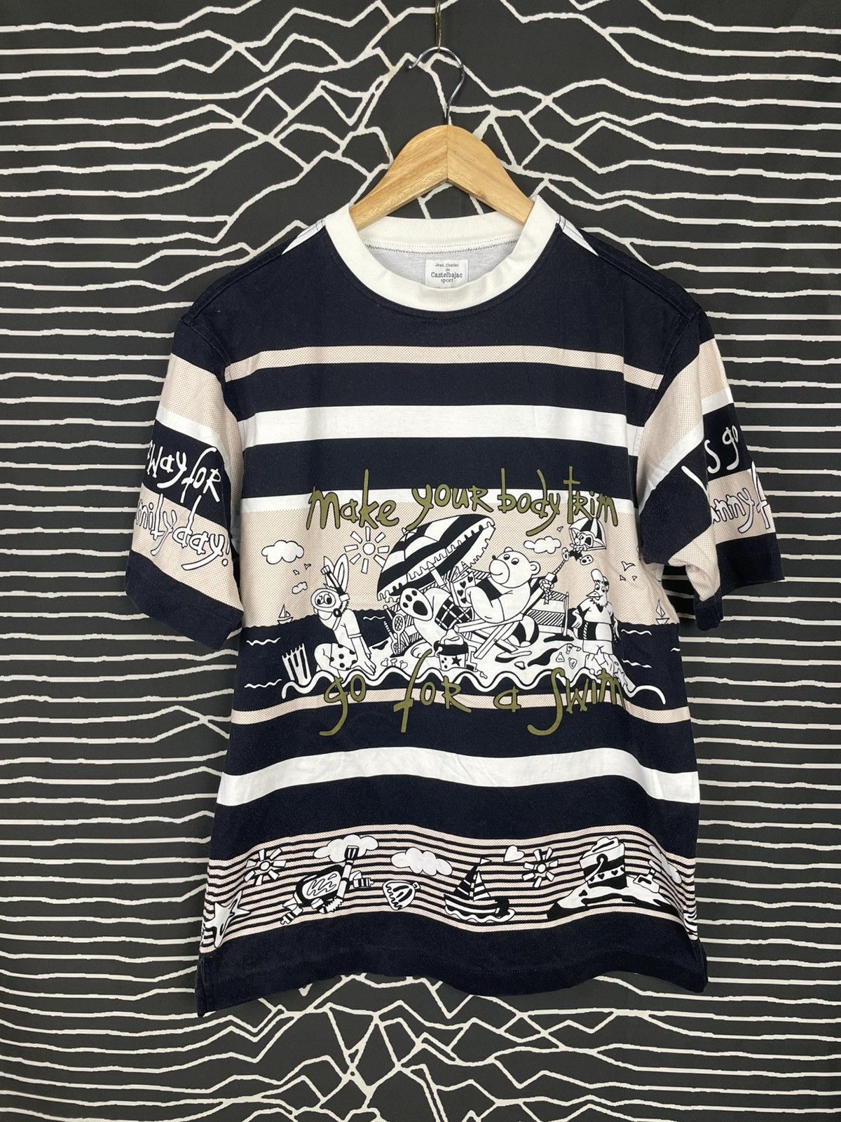 Jean Charles De Castelbajac Vintage Jean Charles De Castelbajac Sport Tshirt Size US L / EU 52-54 / 3 - 1 Thumbnail