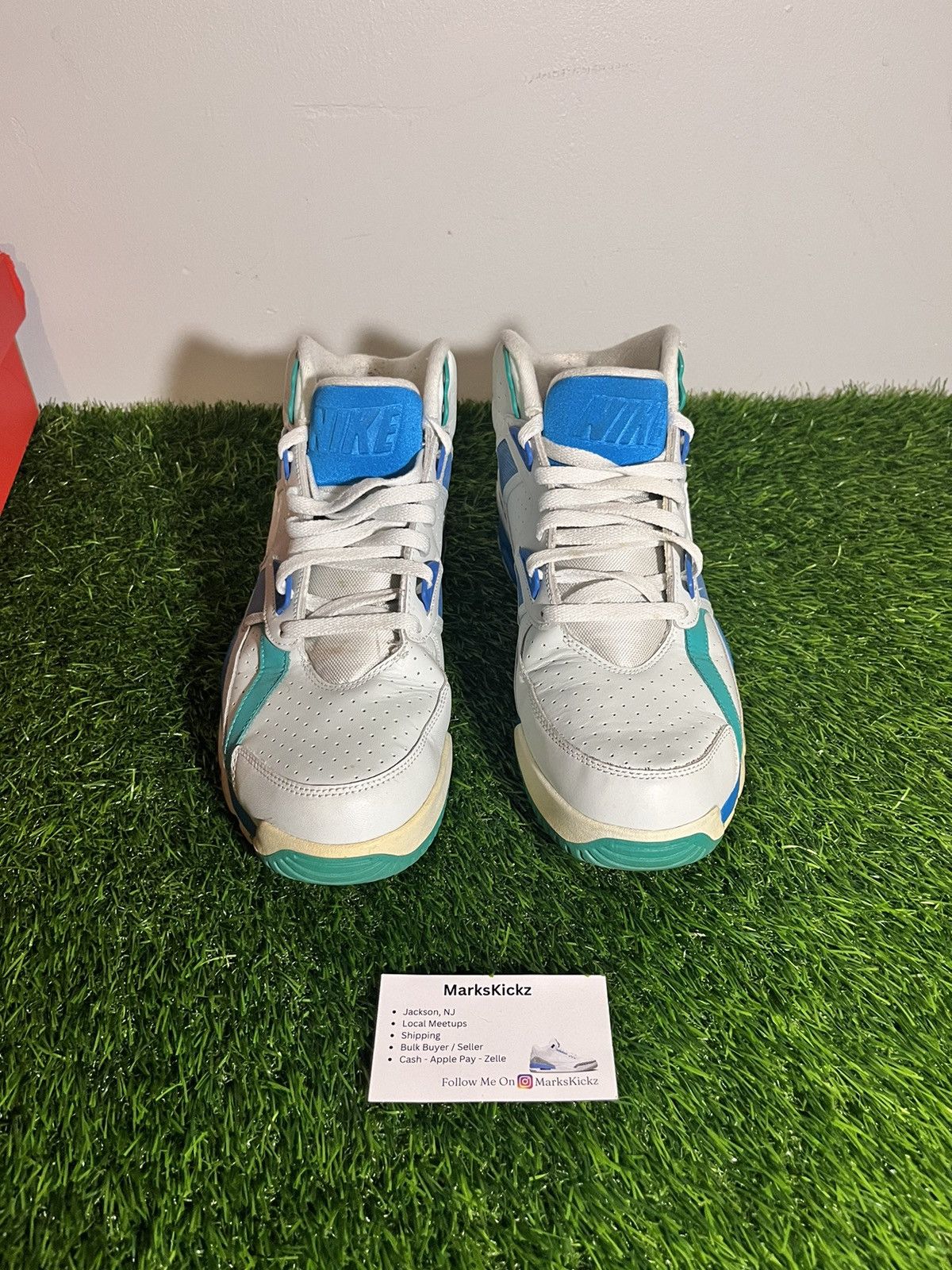 Nike nike air trainer sc high blue orbit size 12 Size US 12 / EU 45 - 2 Thumbnail