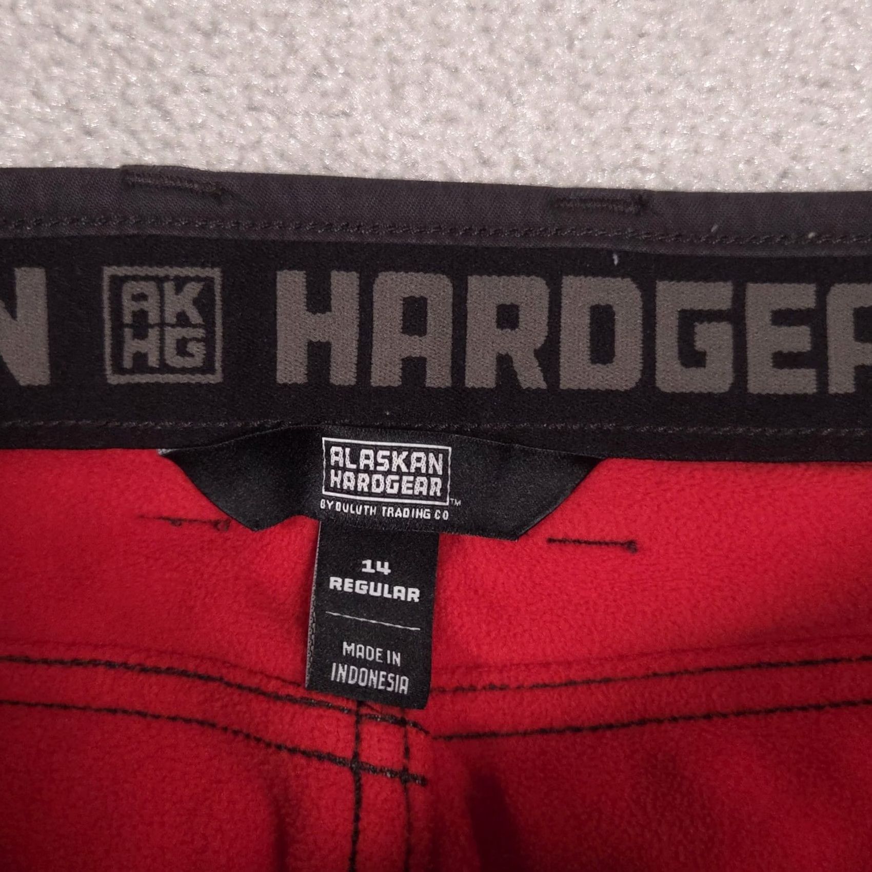 Vintage Alaskan Hardgear Pants Womens 14 Black Fleece Lined Insulated Snow Workwear Size 36" / US 14 / IT 50 - 7 Thumbnail