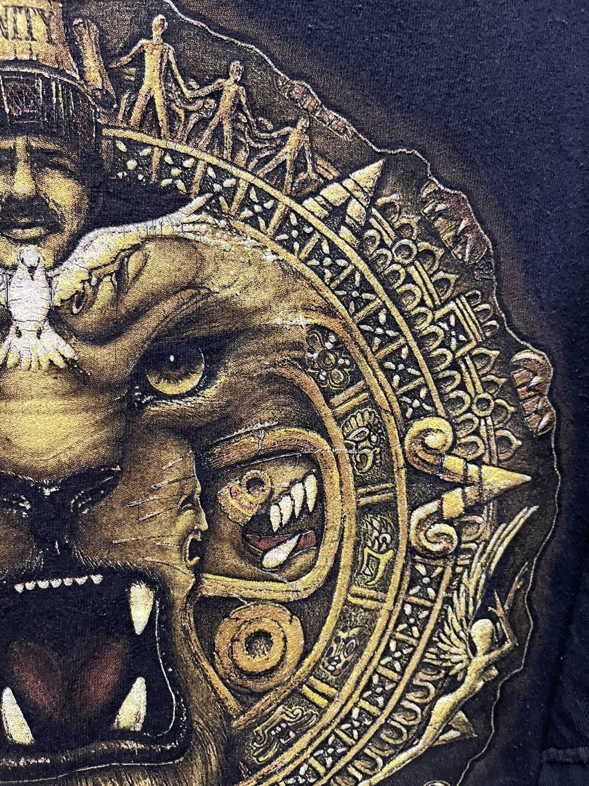 Vintage Vintage 90s Santana de Aztlan🔥🔥🔥 Size US XL / EU 56 / 4 - 8 Thumbnail