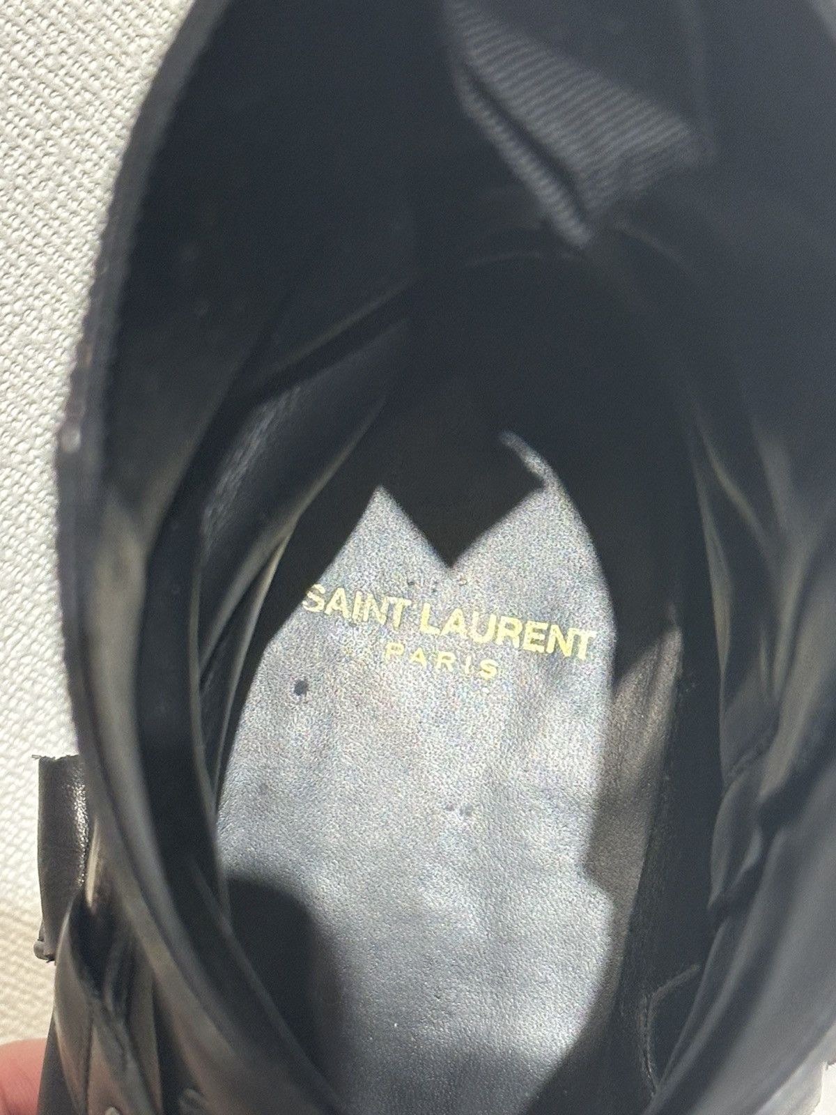 Hedi Slimane × Saint Laurent Paris FW16 60MM Harness Wyatt Size US 9 / EU 42 - 6 Thumbnail