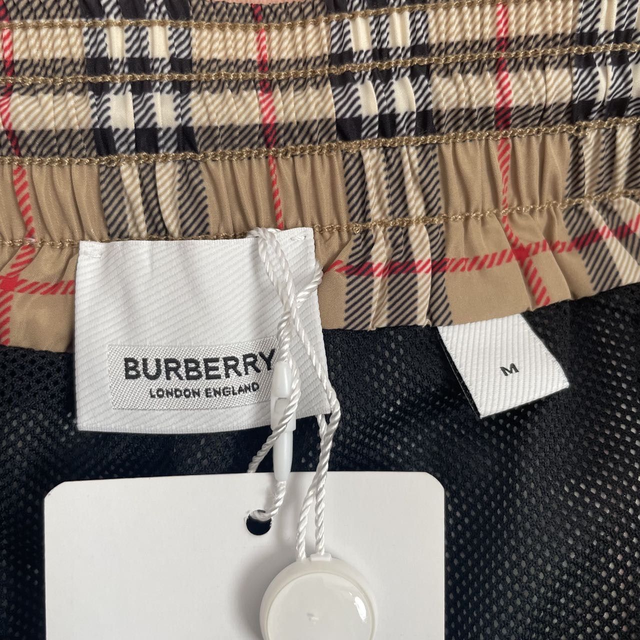 Burberry Burberry Classic Drawstring Check Shorts K26WX Size US 34 / EU 50 - 5 Thumbnail