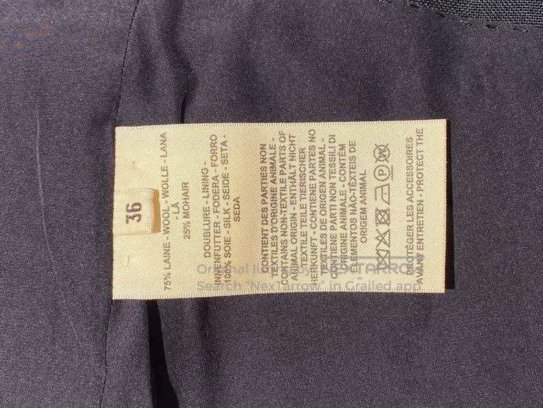 Hermes Hermes Black short jacket Size XS / US 0-2 / IT 36-38 - 4 Thumbnail