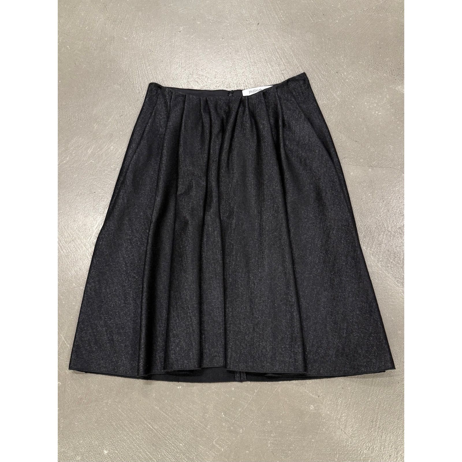 Yves Saint Laurent 2000s Yves Saint Laurent Rive Gauche neckline top & skirt Size M / US 6-8 / IT 42-44 - 7 Thumbnail