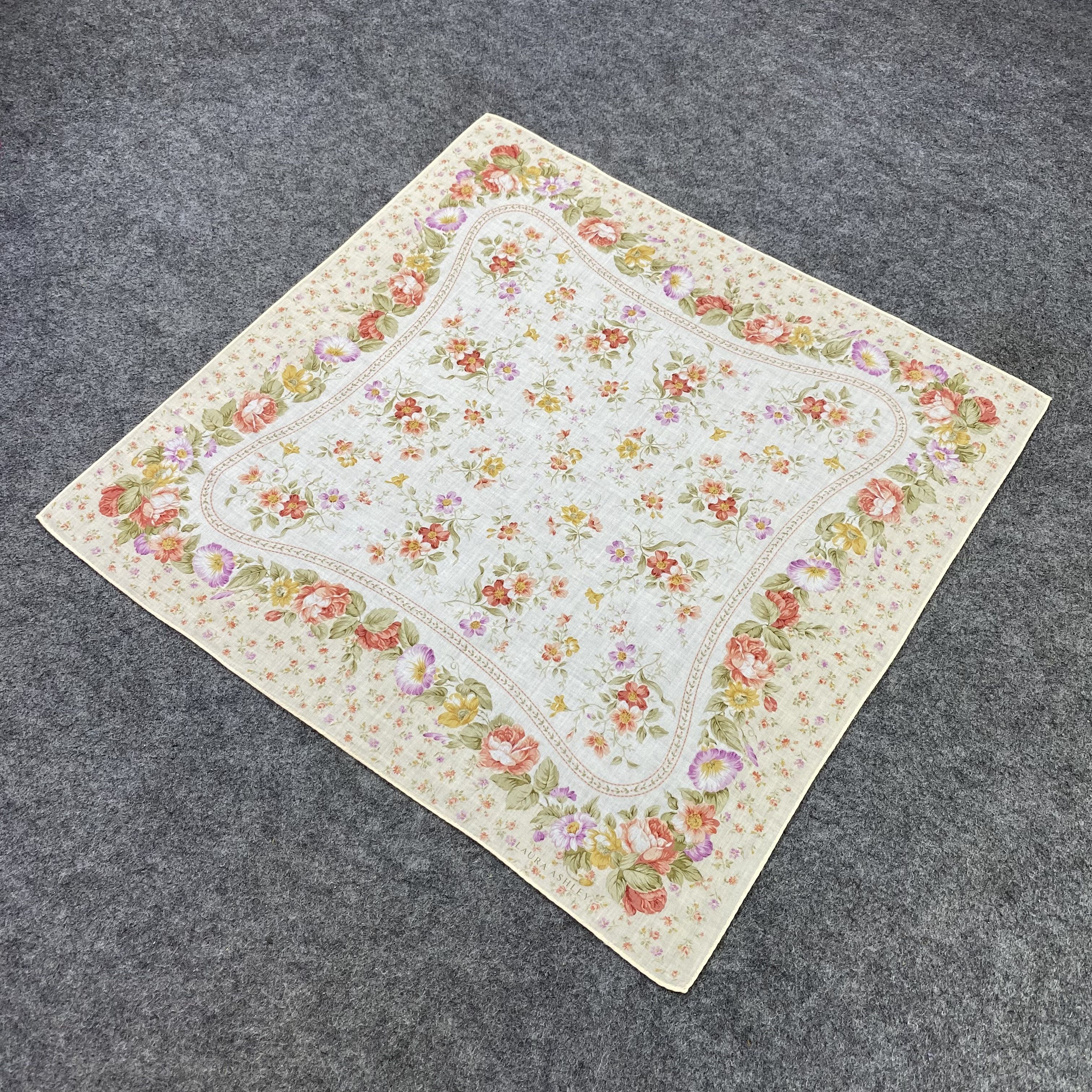 Laura Ashley Laura Ashley Handkerchief Neckerchief Bandana-B2027 Size ONE SIZE - 4 Thumbnail