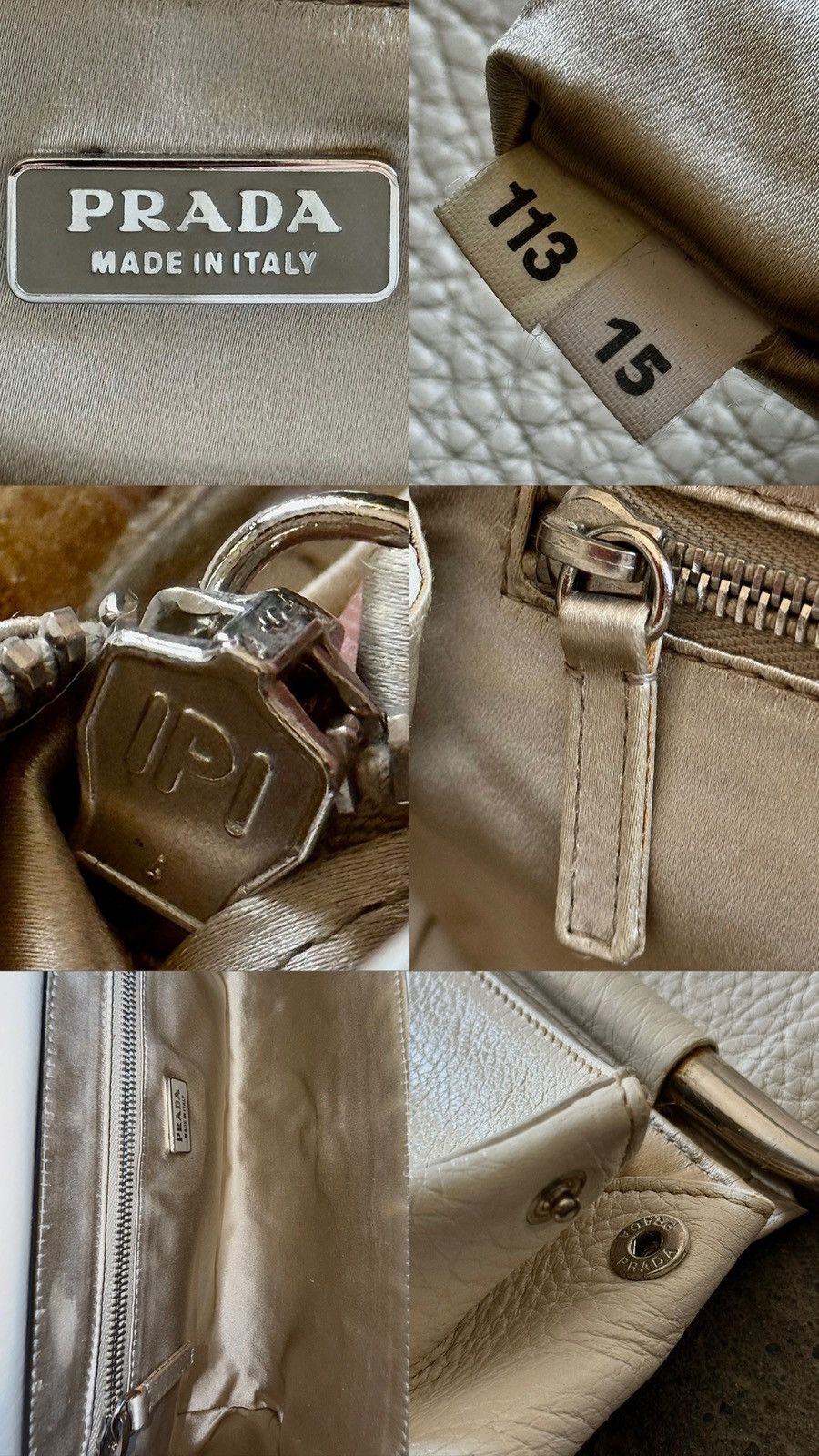 Prada Archive Prada - Miuccia - SS2003 - Leather Metal Swing Bag Size ONE SIZE - 23 Thumbnail