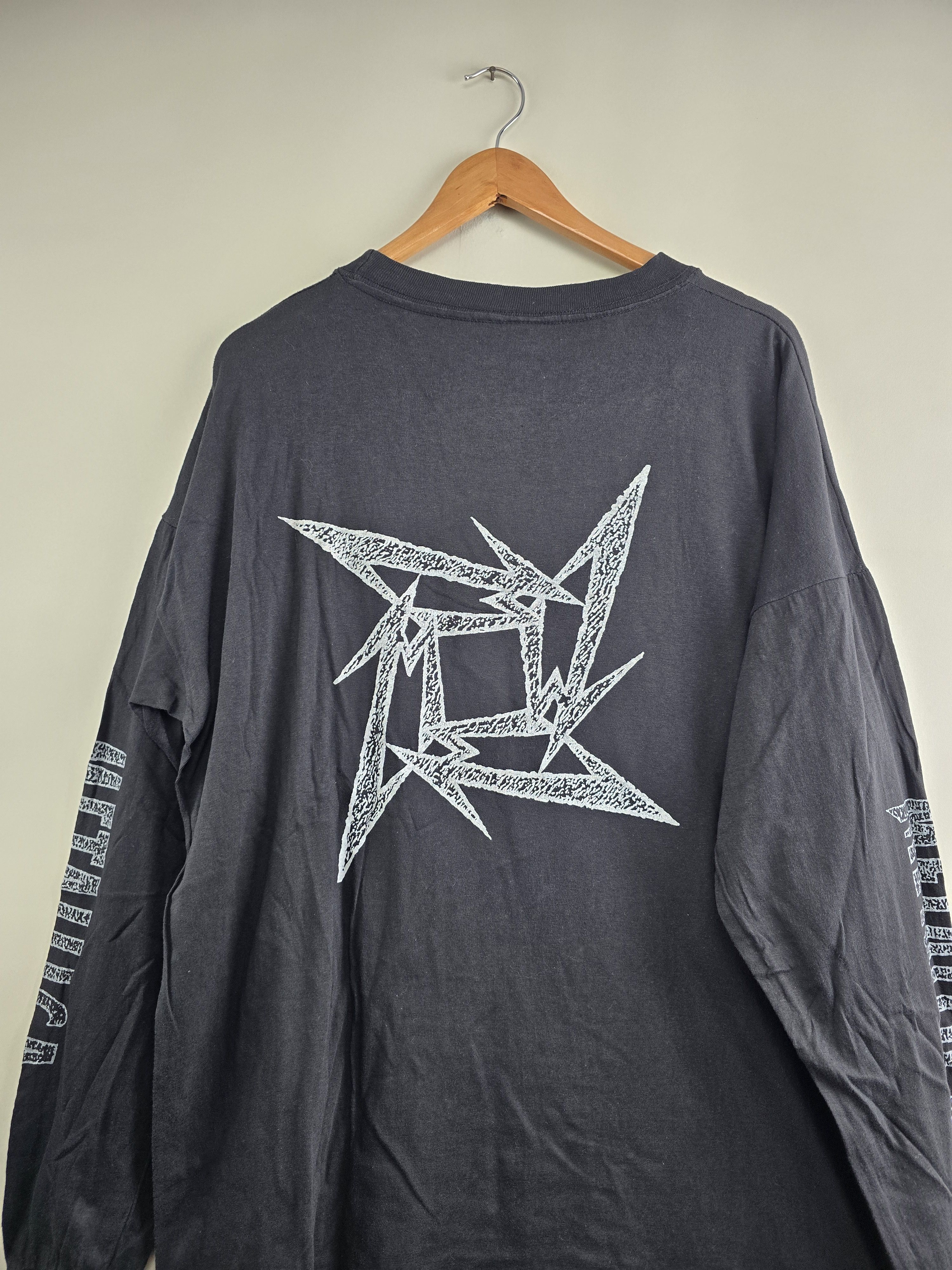Band Tees × Metallica × Vintage 90s Metallica Load Long-sleeved XL 25.5" 30" Size US XL / EU 56 / 4 - 7 Thumbnail