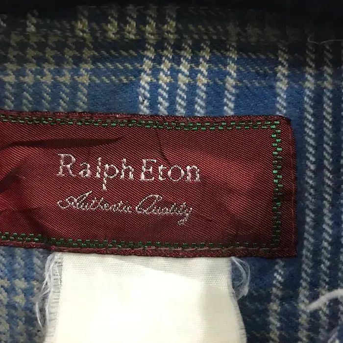 Flannel Vintage Ralph Eton Plaid Tartan Flannel Shirt Size US M / EU 48-50 / 2 - 4 Thumbnail