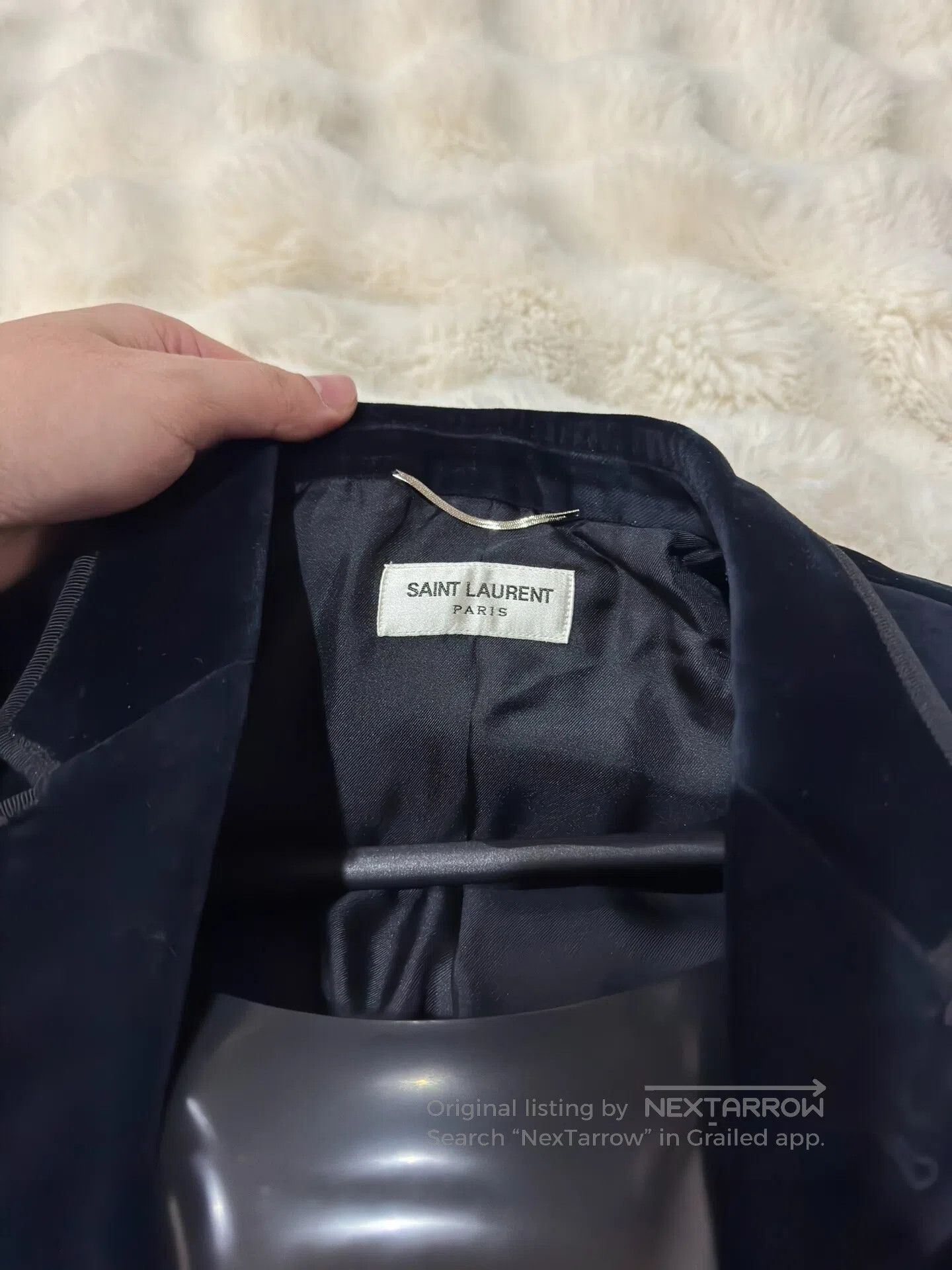 Saint Laurent Paris Saint Laurent Paris Original Year Navy Velvet Suit| Size US M / EU 48-50 / 2 - 3 Thumbnail