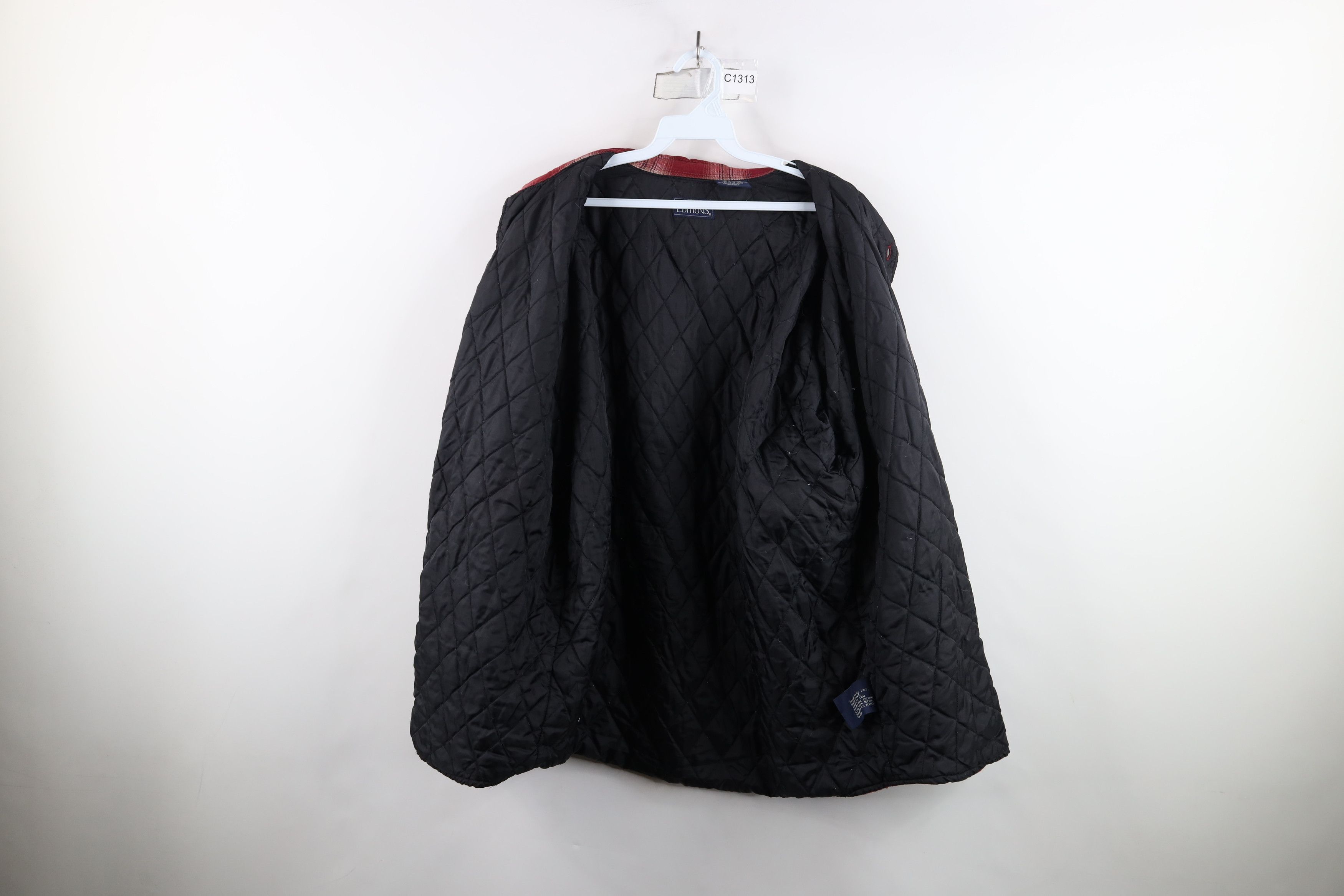 Vintage Vintage 90s Streetwear Flannel Shirt Jacket Jac Shirt Size US L / EU 52-54 / 3 - 11 Thumbnail