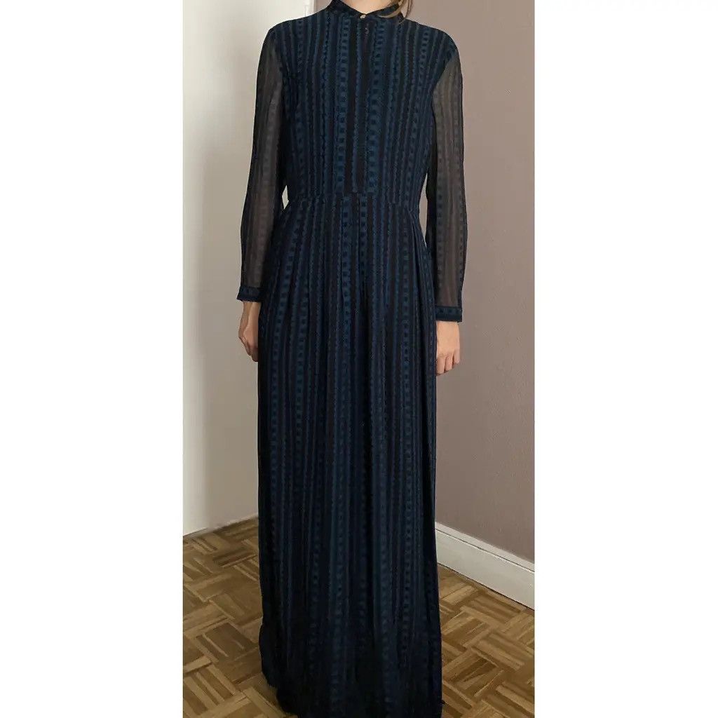 Burberry Burberry London silk maxi dress Size M / US 6-8 / IT 42-44 - 14 Thumbnail