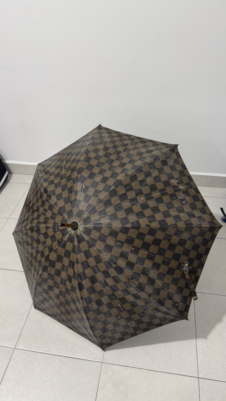 Fendi Vintage Fendi Checkered Umbrella Size ONE SIZE - 9 Thumbnail