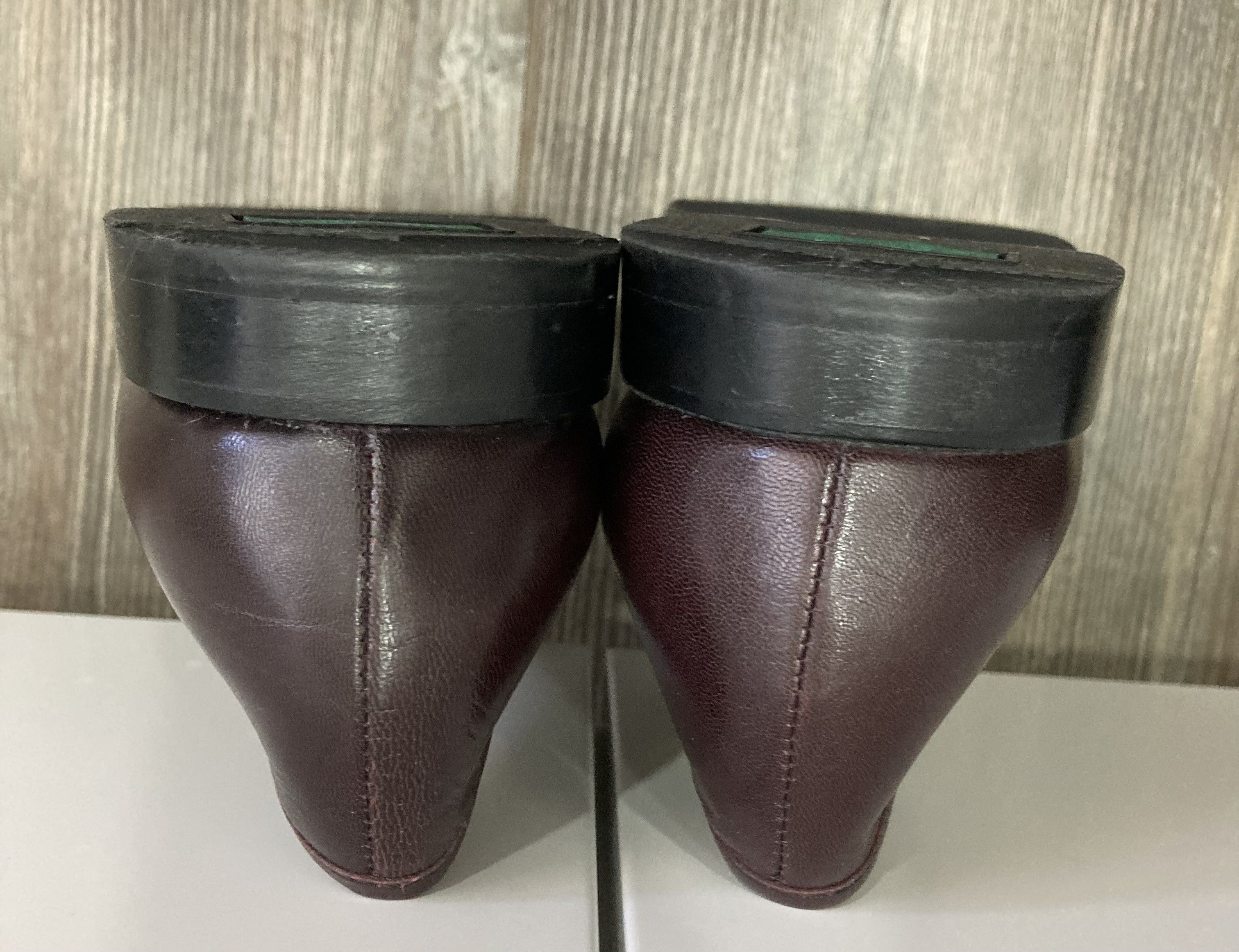 Barker Barker Jefferson Burgundy/Black Classic Moccasin Shoes Size US 9.5 / EU 42-43 - 8 Thumbnail