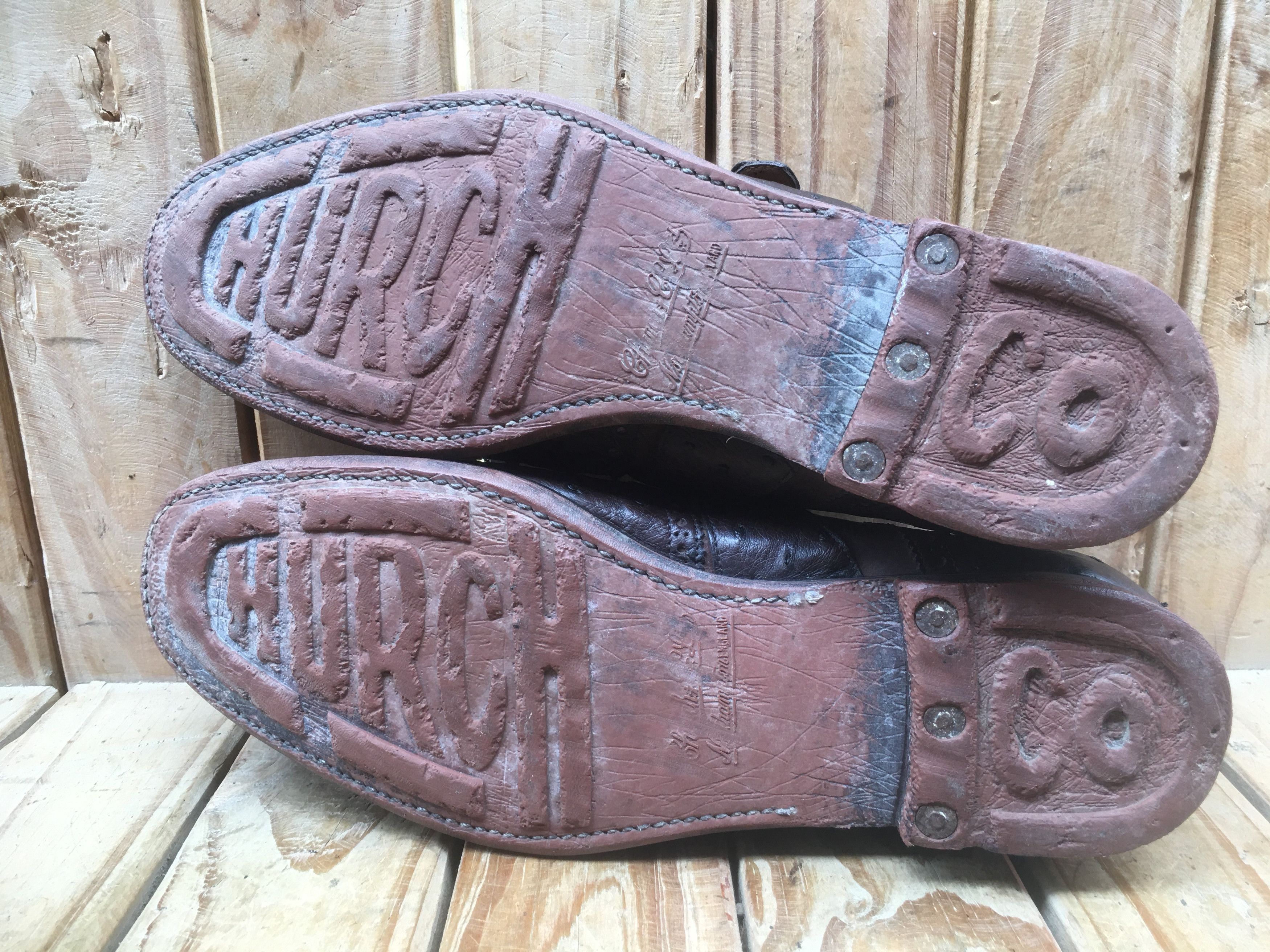 Church's church's 'Shanghai' Monk strap dress shoes UK 6AAA Size US 7 / EU 40 - 12 Thumbnail