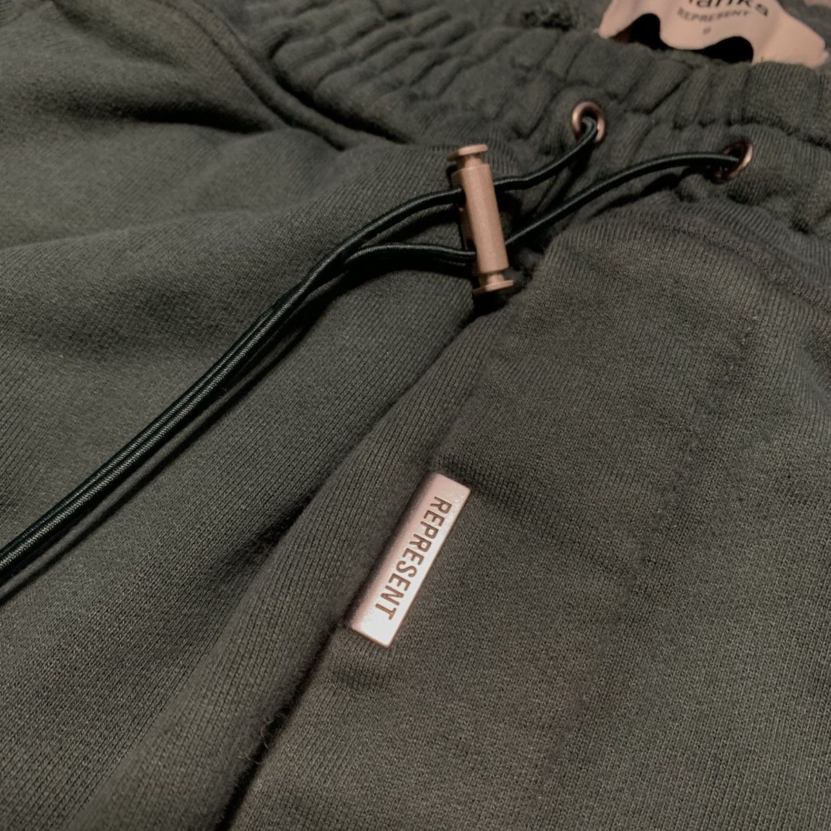 Represent Clo. Represent Small Blanks Jogger Sweatpants Bottoms Green Size US 30 / EU 46 - 6 Thumbnail