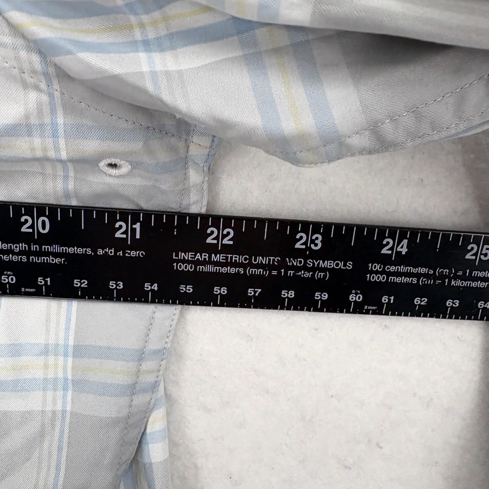 Southern Tide VINTAGE Southern Tide Intercoastal Shirt Mens M Gray Plaid Stretch Button Front Size US M / EU 48-50 / 2 - 7 Thumbnail