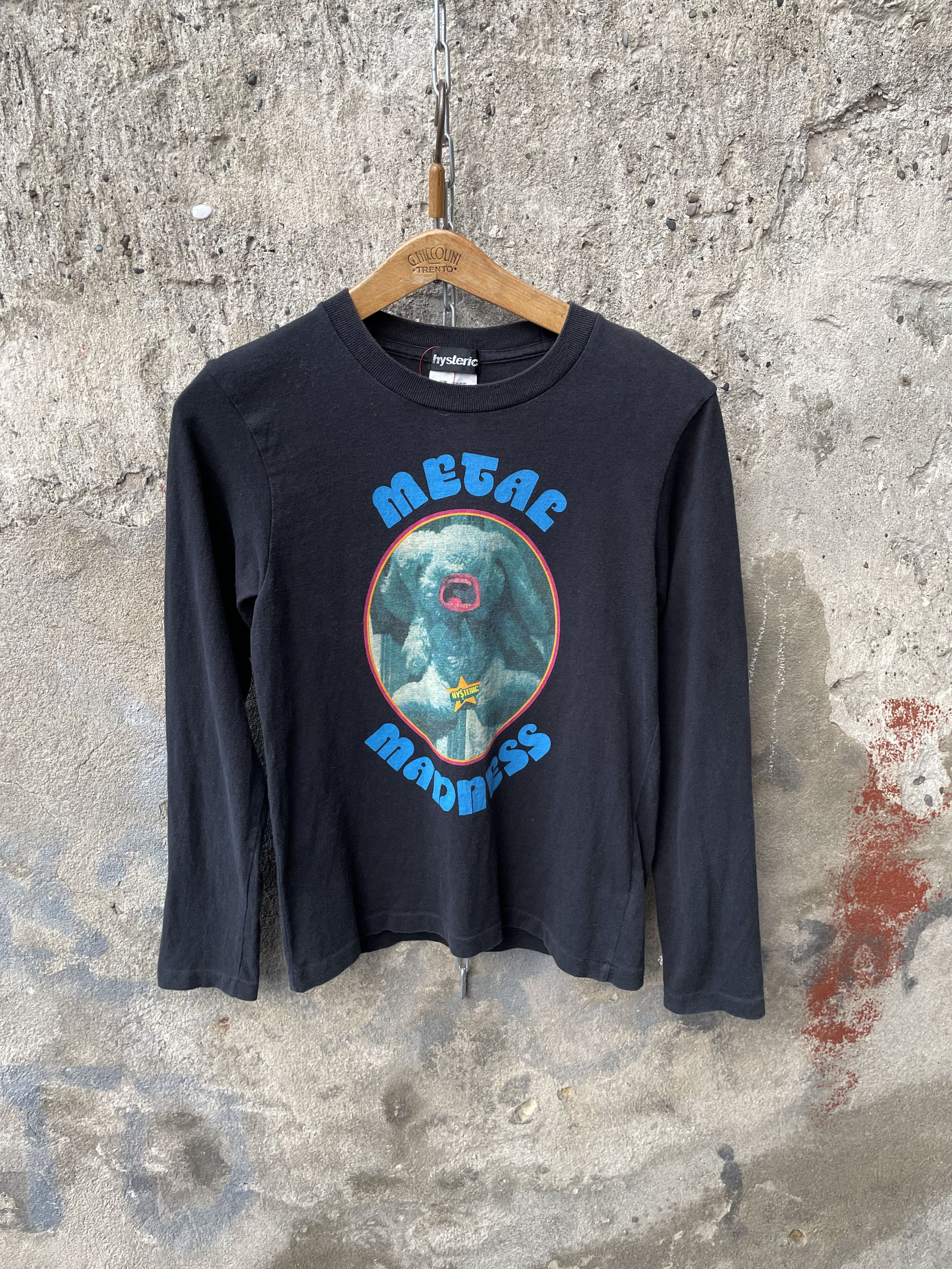 Hysteric Glamour Metal Madness Sund Faded Long Sleeve