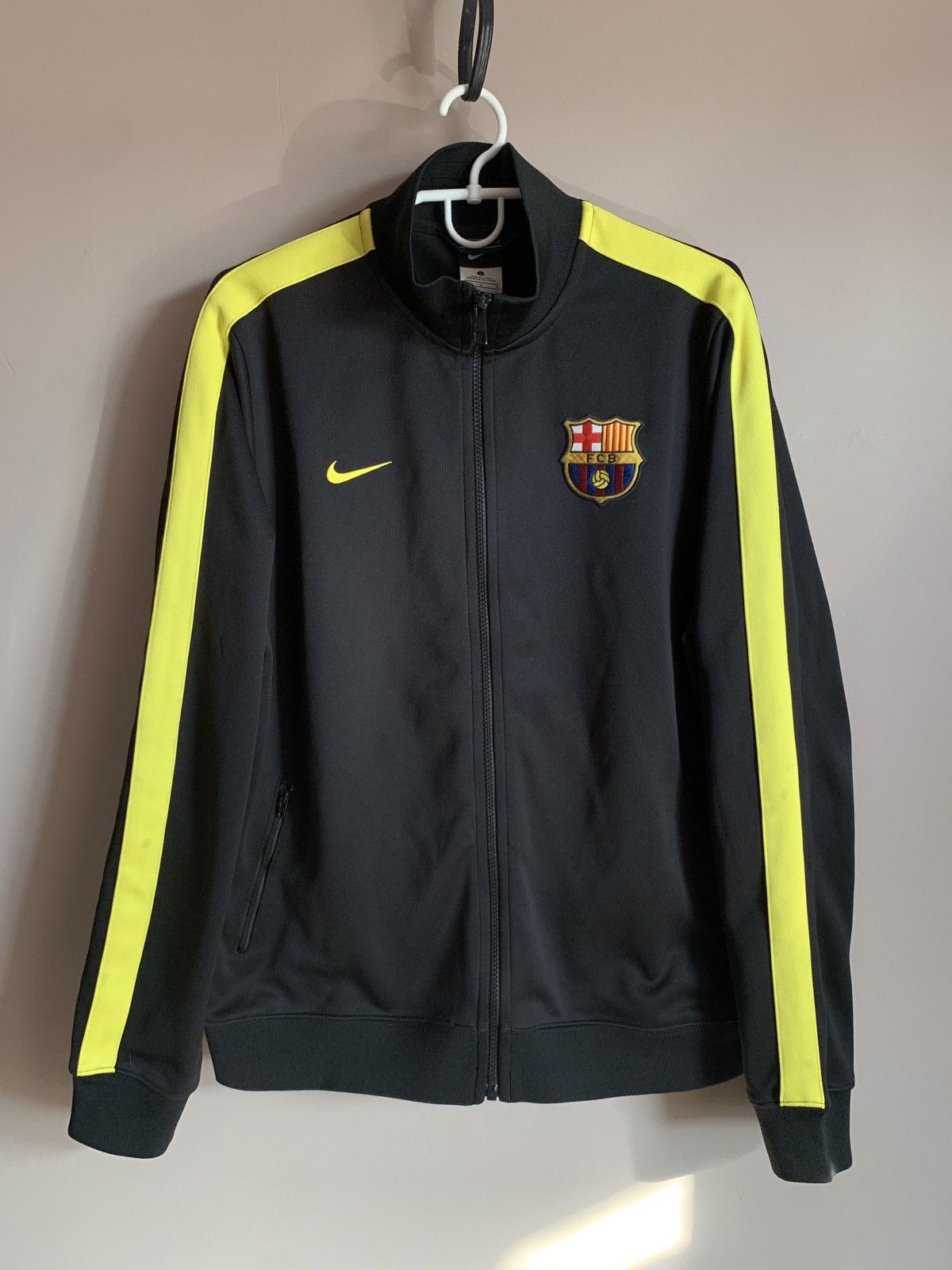 Nike Barcelona Zip Football Jacket Nike Soccer Size L Size US L / EU 52-54 / 3 - 1 Thumbnail