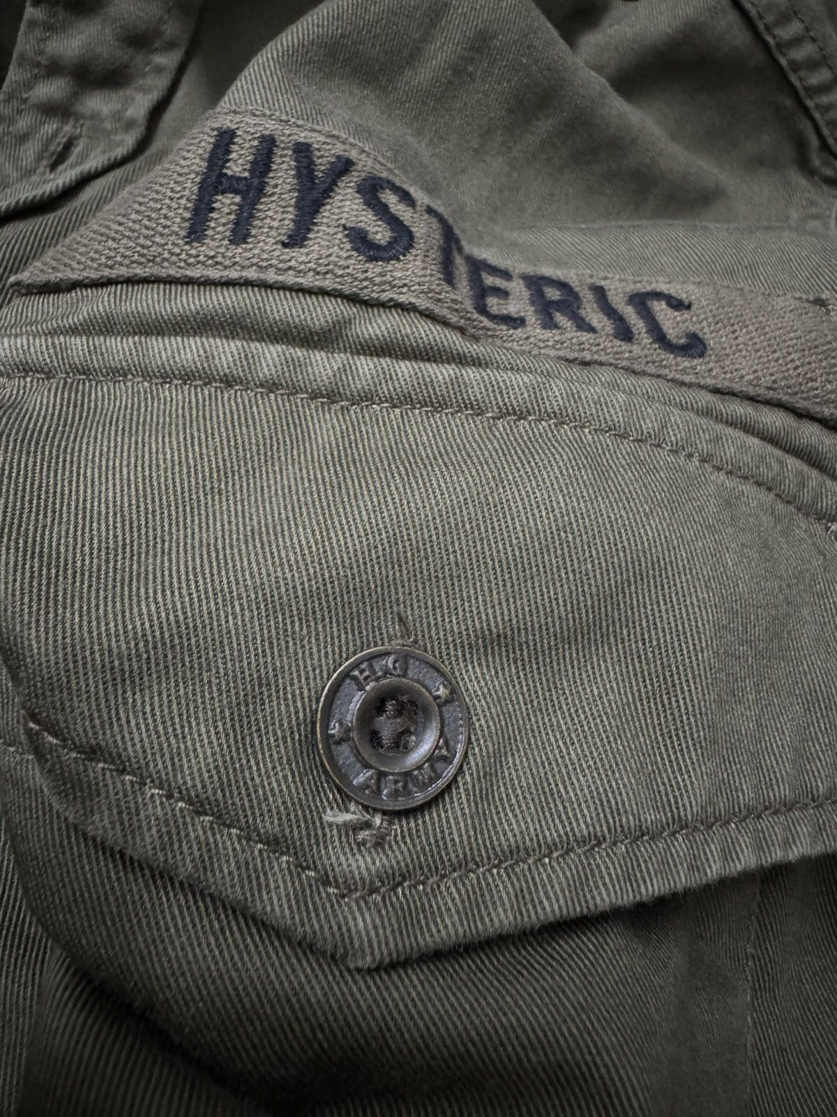Hysteric Glamour HYSTERIC GLAMOUR US ARMY STYLE UNIFORM SHIRT Size US S / EU 44-46 / 1 - 6 Thumbnail