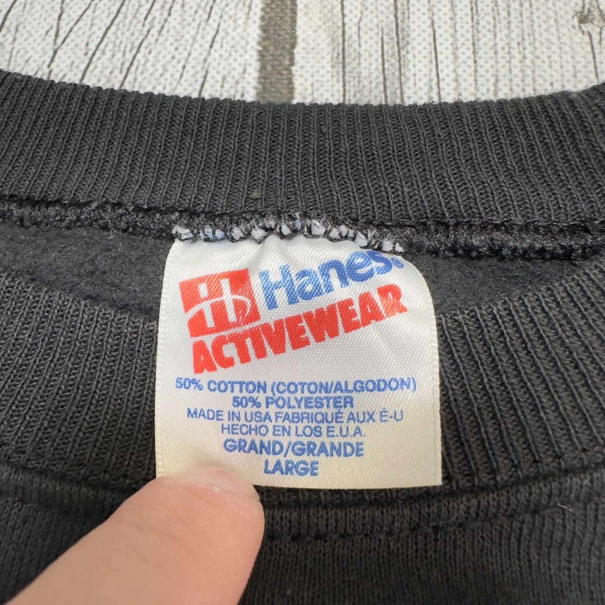 Hanes × Vintage Vintage Halloween sweatshirt Size US L / EU 52-54 / 3 - 5 Thumbnail