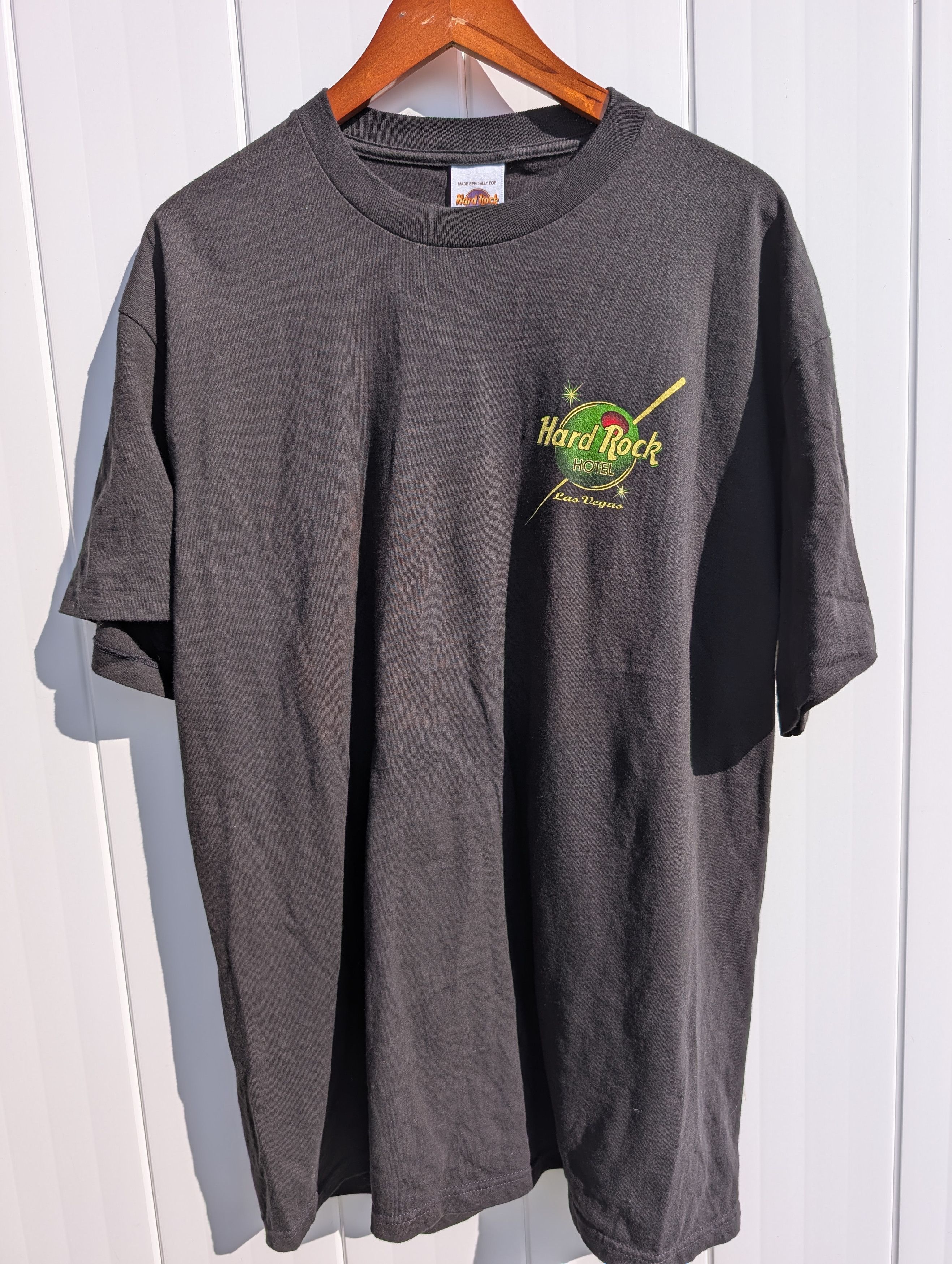 Hard Rock Cafe × Vintage Vintage 90s Hard Rock Hotel Las Vegas Single Stitch T-Shirt Size US XL / EU 56 / 4 - 1 Thumbnail