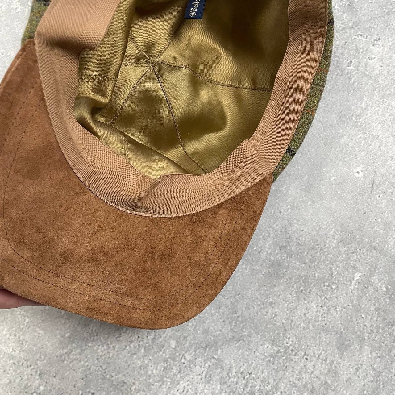Other Vintage Cousins of Cheltenham Wool Baseball Cap Green/ Brown Size ONE SIZE - 11 Thumbnail