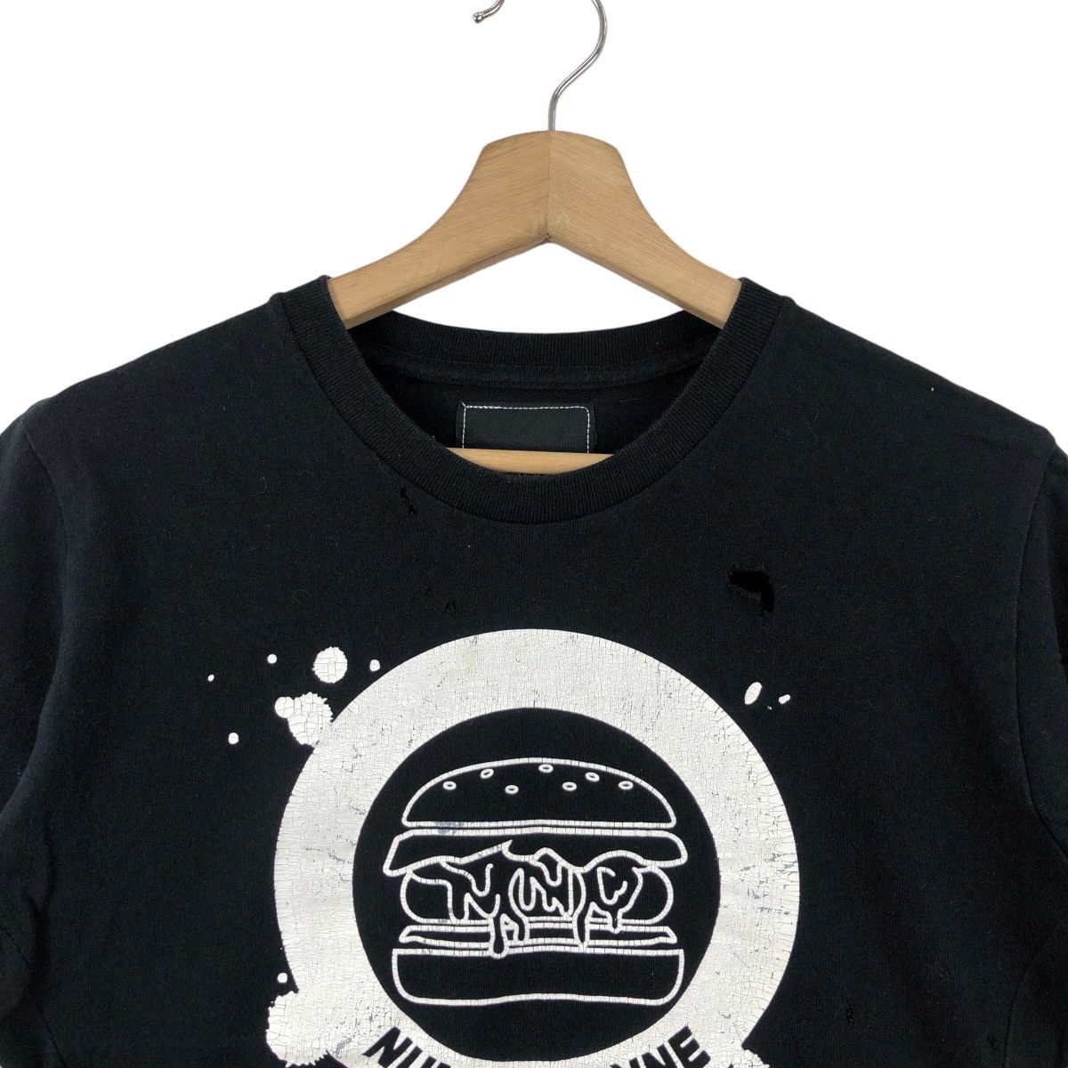 Number (N)ine Number Nine Soloist Burger Tee Shirt Size US M / EU 48-50 / 2 - 2 Thumbnail