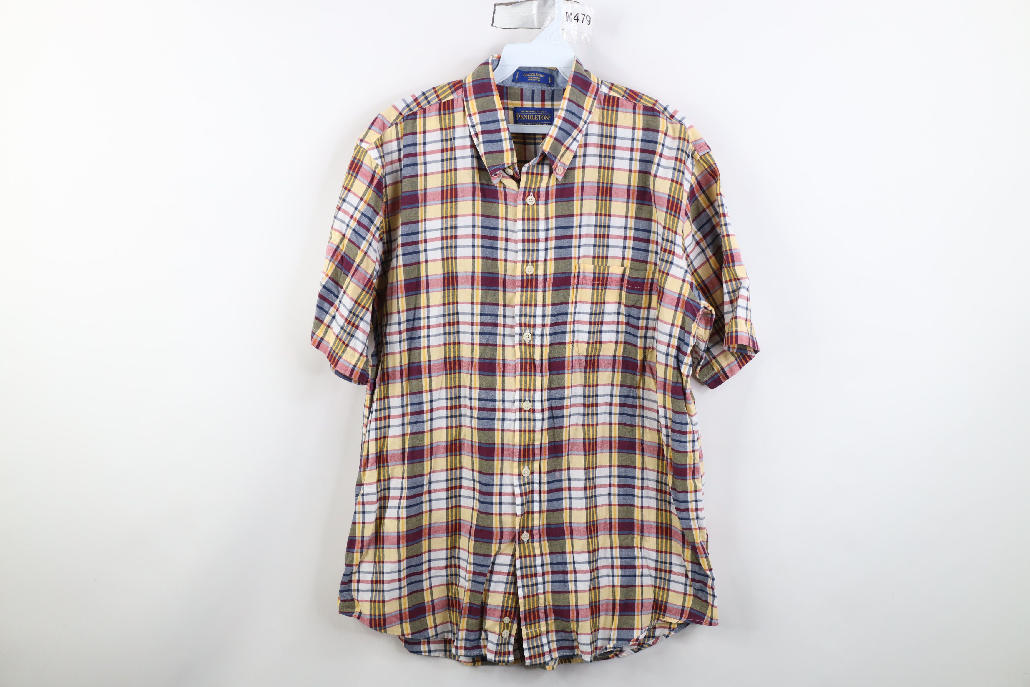 Pendleton Vintage Pendleton Seaside Short Sleeve Button Down Shirt Size US L / EU 52-54 / 3 - 1 Thumbnail